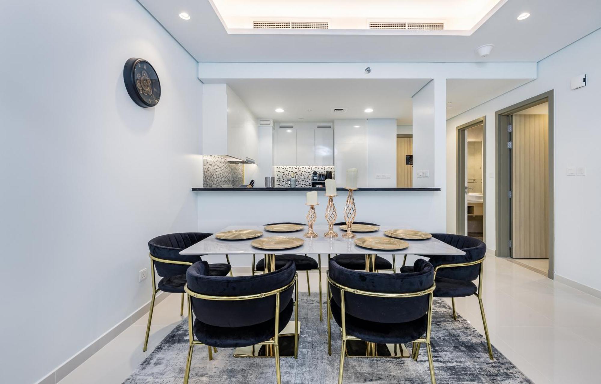 Aliving Luxe 2br With Burj Khalifa View Infinity Pool Midtown-4704 Lägenhet *
