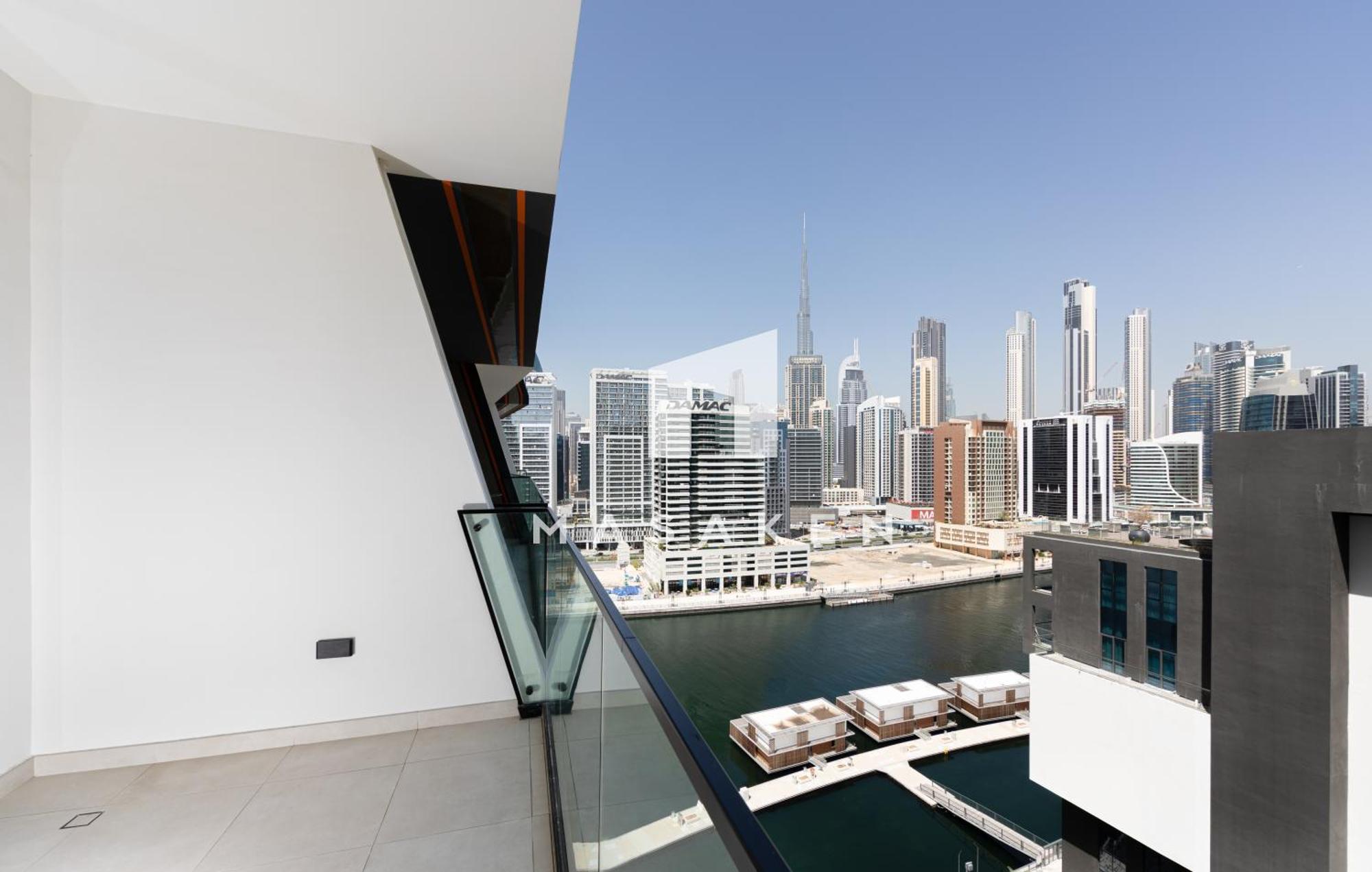 Furnished 1 Bedroom In Business With Burj View Appartement *