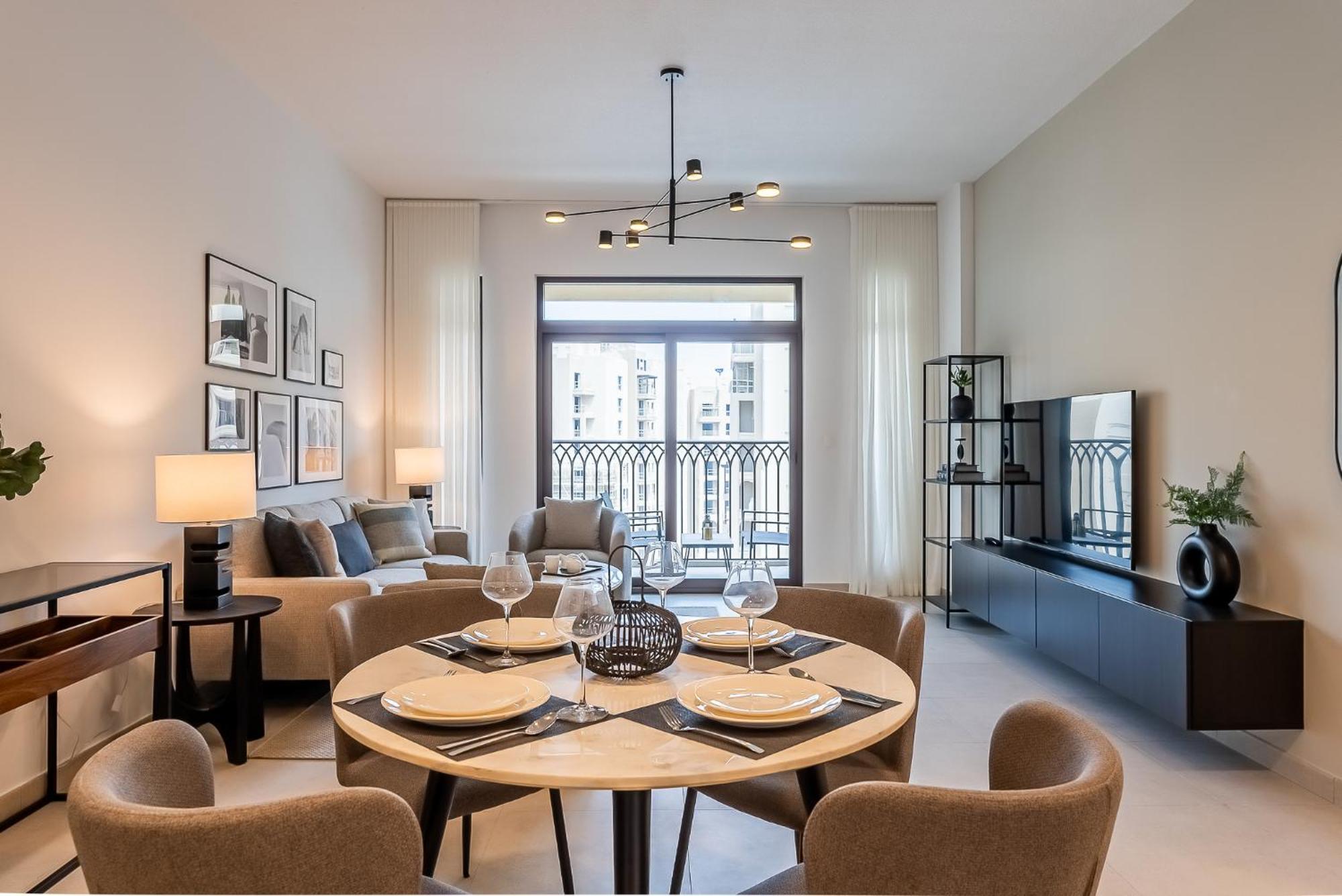 Modern 1bdr I Madinat Jumeirah Living I Asayel 3 Apartamento