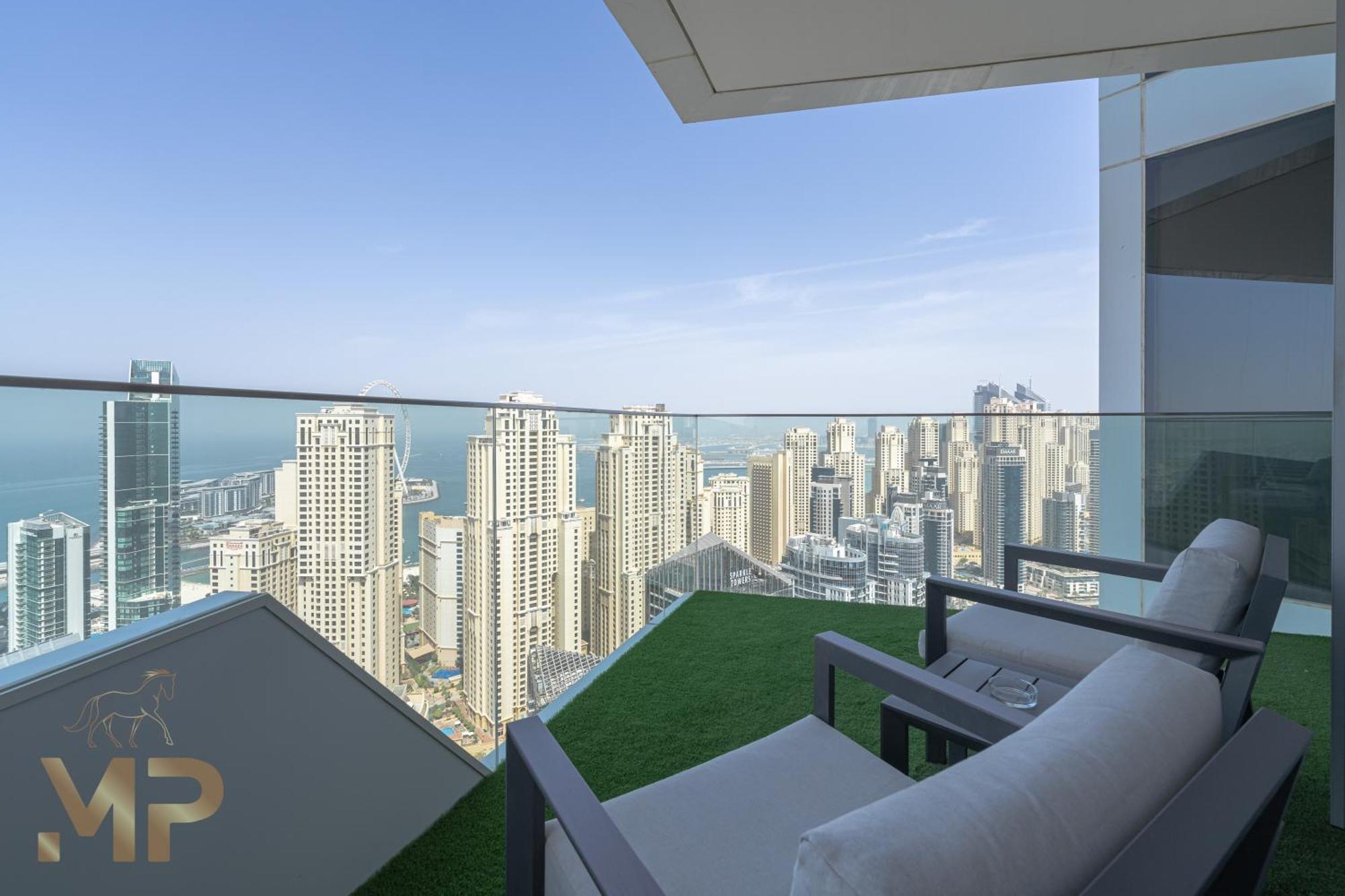 Lejlighed Marco Polo - Surreal Sea, Marina & Eye View On High Floor Dubai