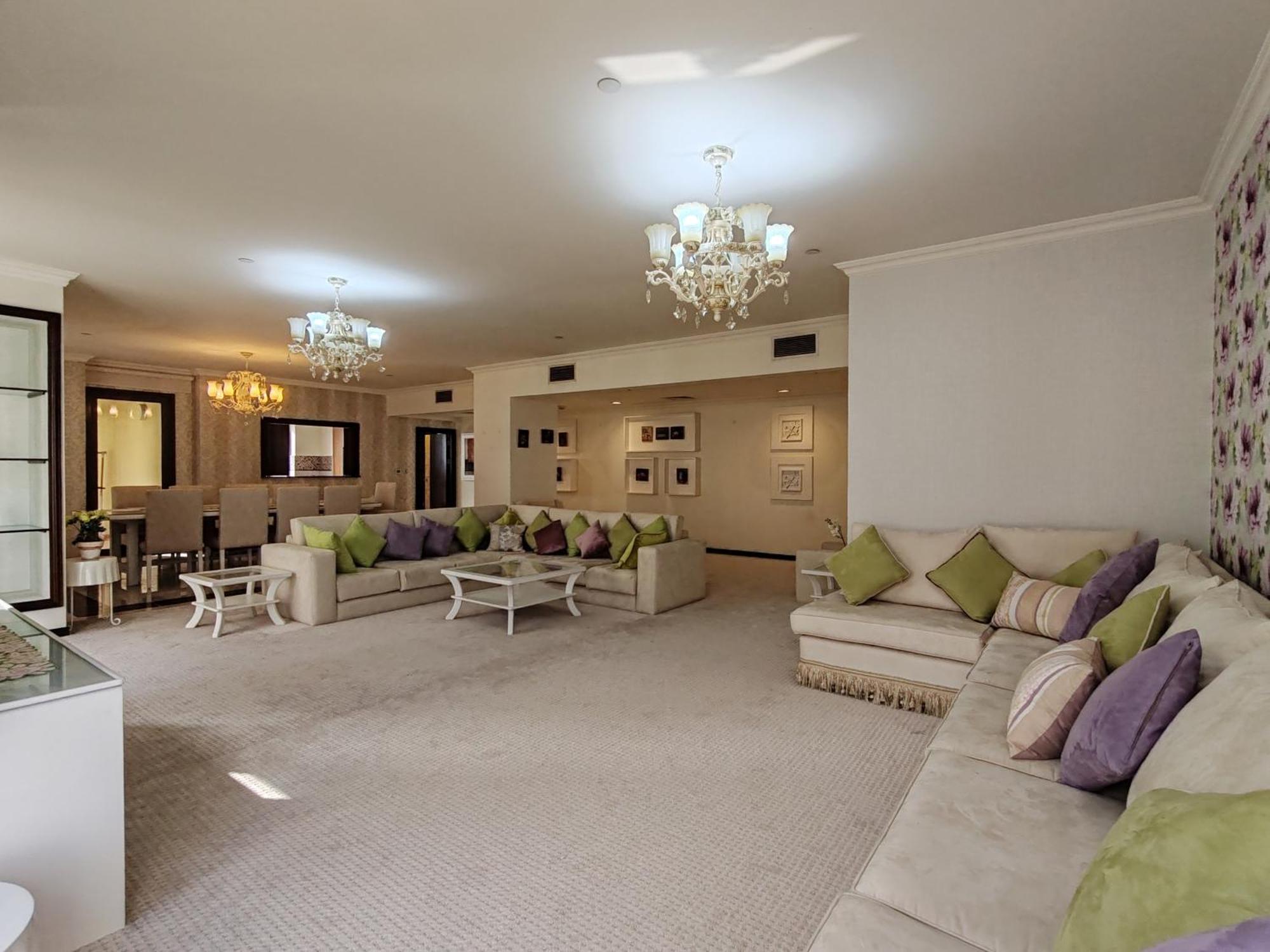 Marble Upgraded Sea Front 6 Bedroom Penthouse On Jbr Appartement *