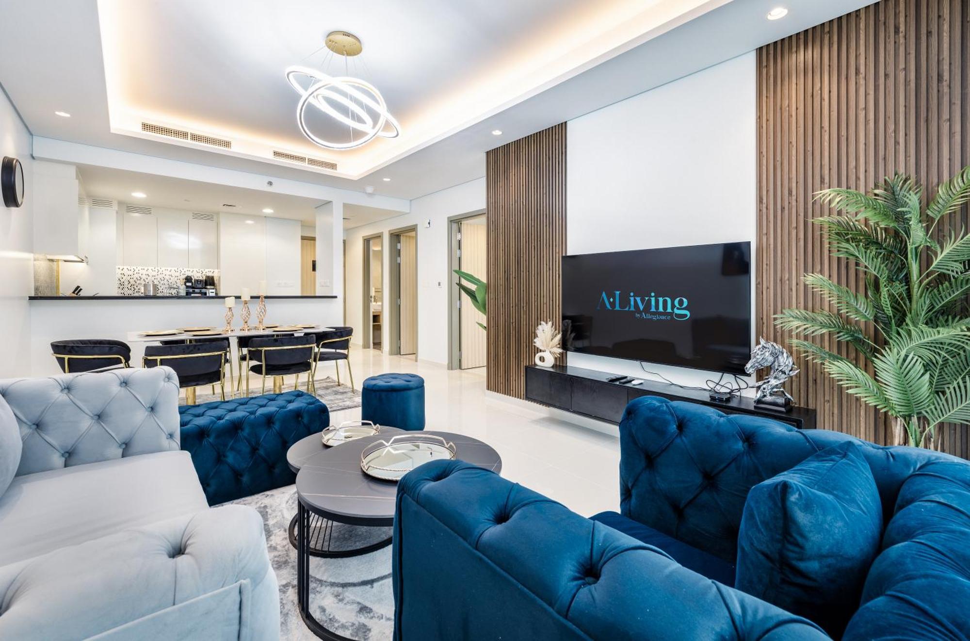 Aliving Luxe 2br With Burj Khalifa View Infinity Pool Midtown-4704 Lägenhet