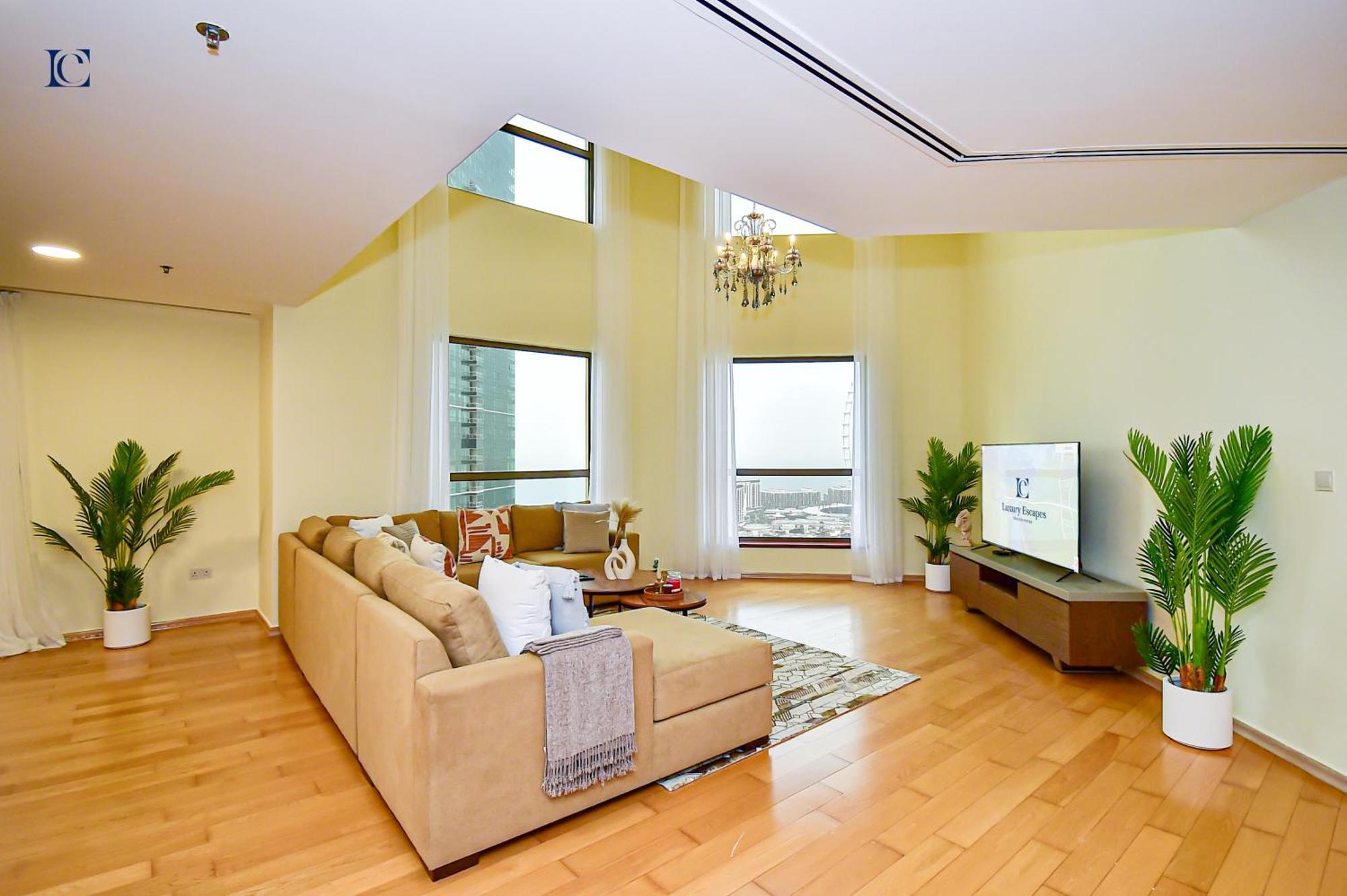 Luxury Escapes - Amazing Sea View - 4 Bedrooms With Maids In Jbr Apartamento Dubái