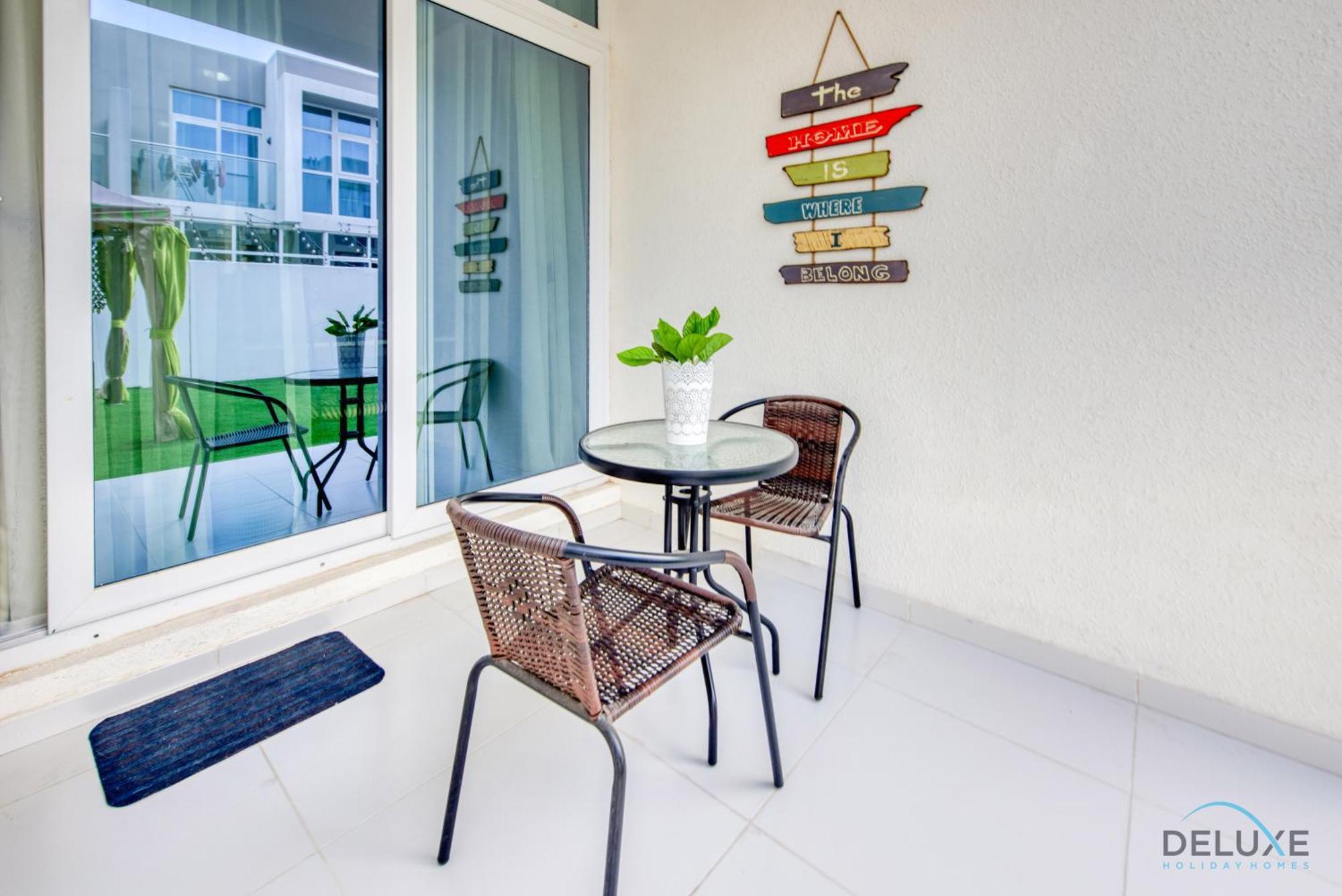 Tranquil 3br Townhouse At Albizia Damac Hills 2 By Deluxe Homes Dubaï