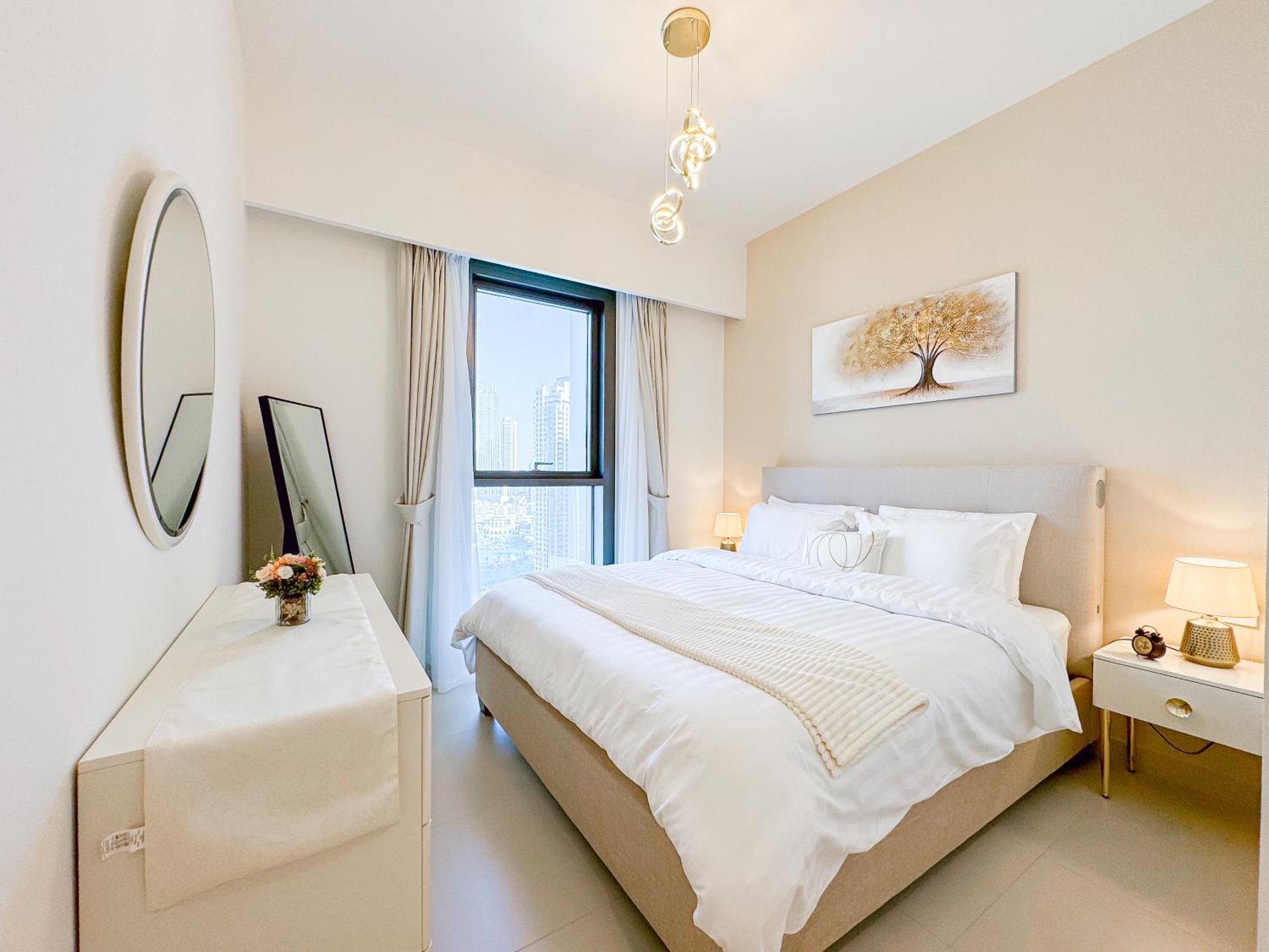 In First Class At Downtown By 2nd Home, - 2br - Burj Khalifa View Apartamento *