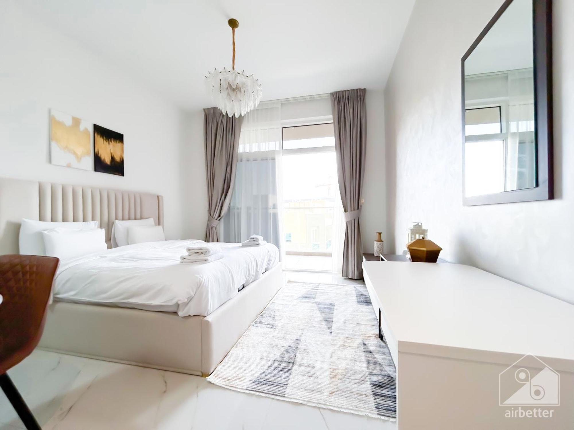 Stunning With Balcony In Arjan Appartement Dubaï