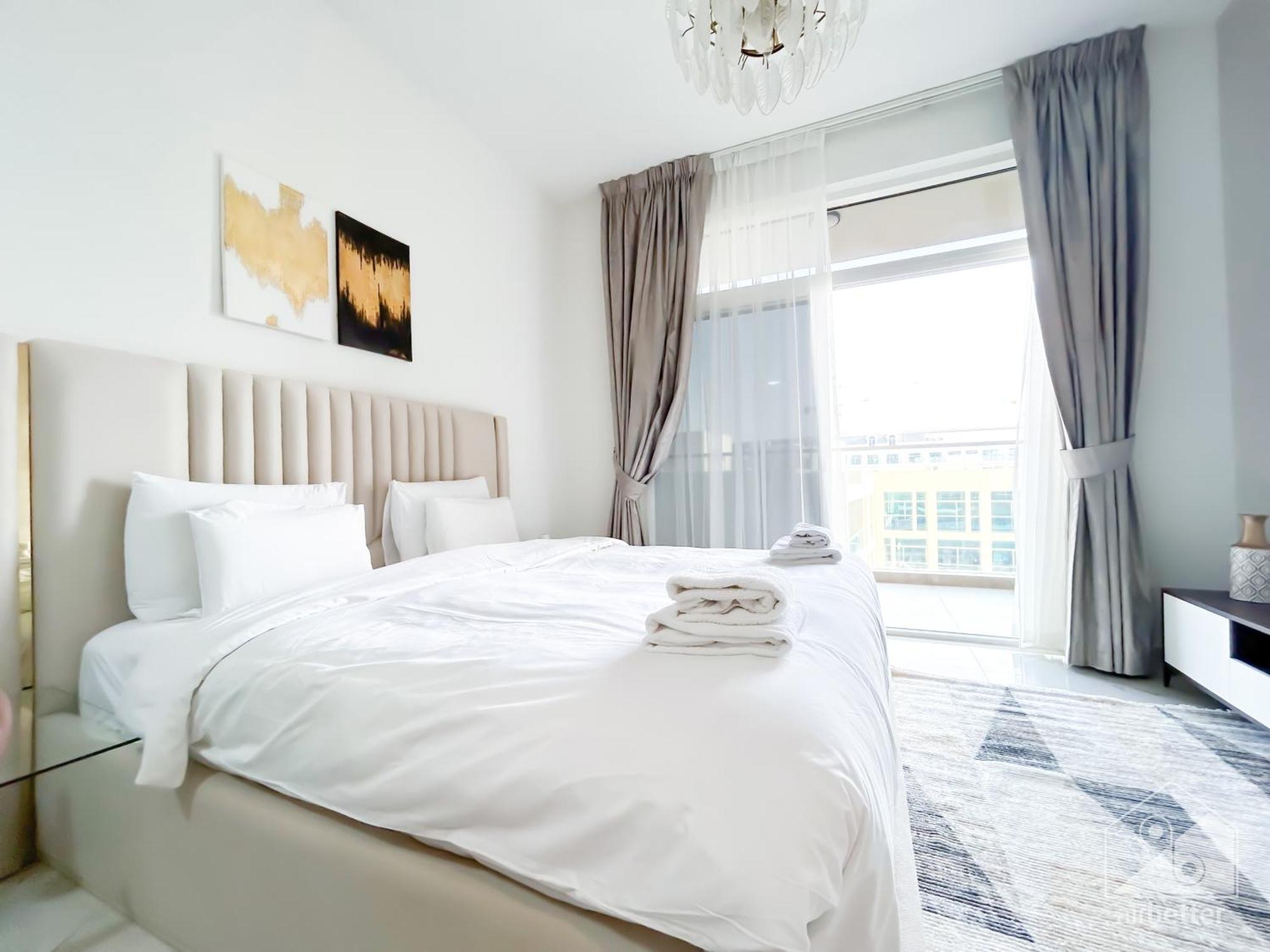 Appartement Stunning With Balcony In Arjan Dubaï