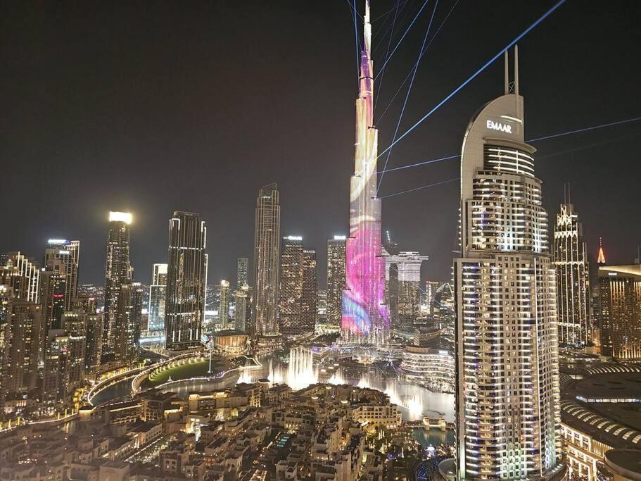 **panoramic Views Of Burj Khalifa And Fountain** Appartement