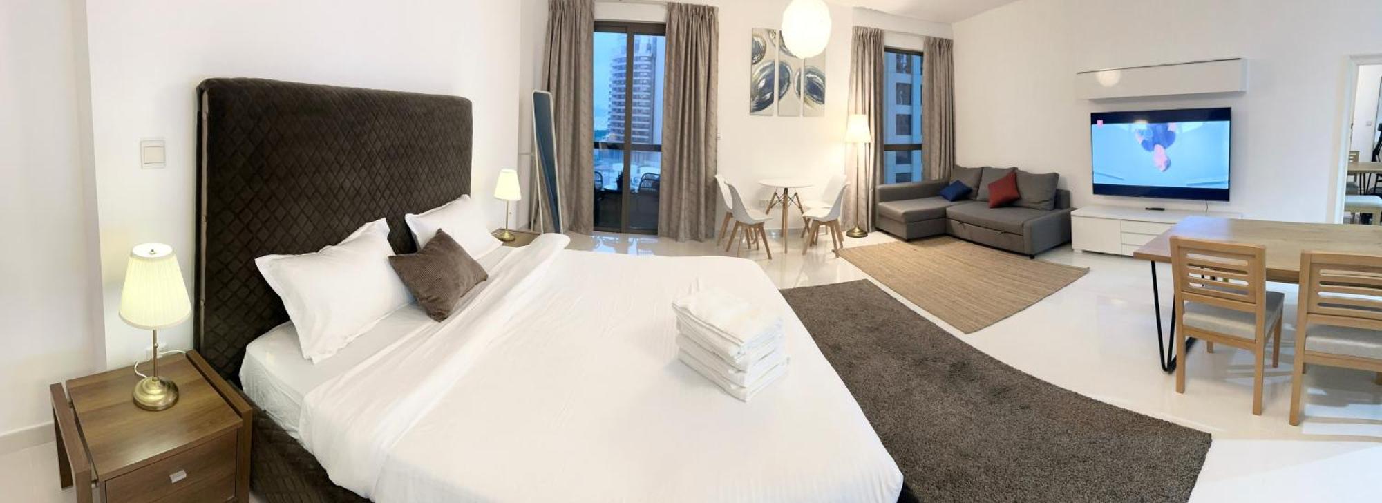 Seaside Spacious With Vibrant Vibes In Jbr By Sweet Homes Appartamento Dubai