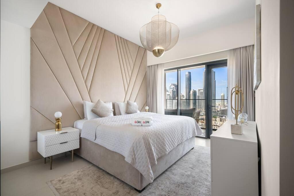 **panoramic Views Of Burj Khalifa And Fountain** Appartement *