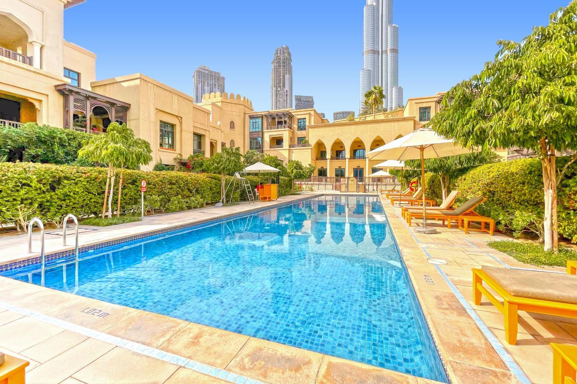 Golden Homes Souk Al Bahar Burj Khalifa View Tajer Residences 1br Mint Avenue Near , Mall & Burj Khalifa Dubái