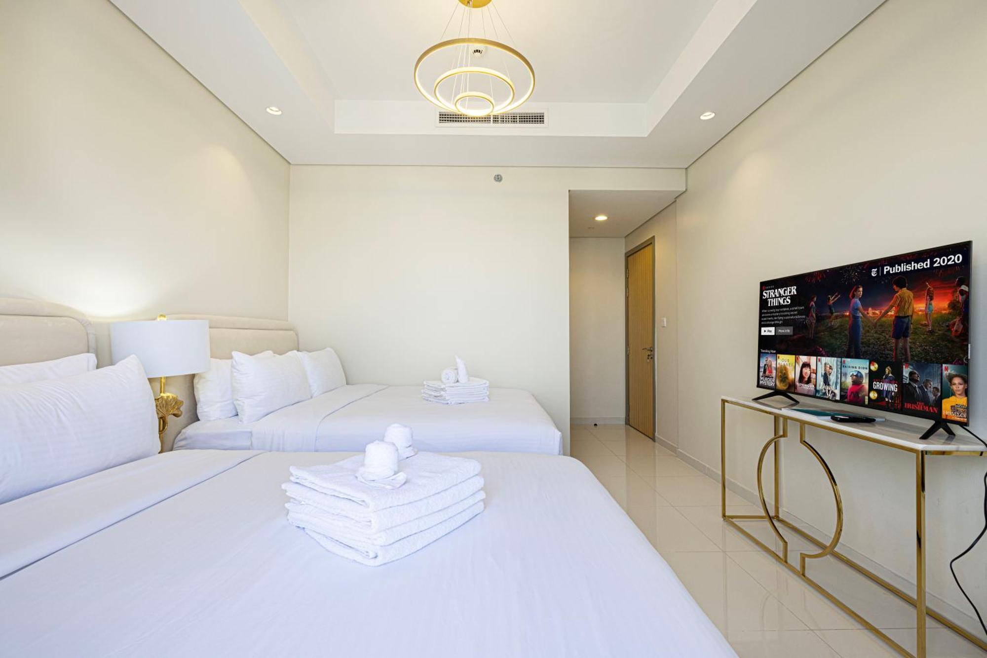 Hausreserv At Paramount Midtown - Infinity Pool With Burj Khalifa View - Luxury Apartemen