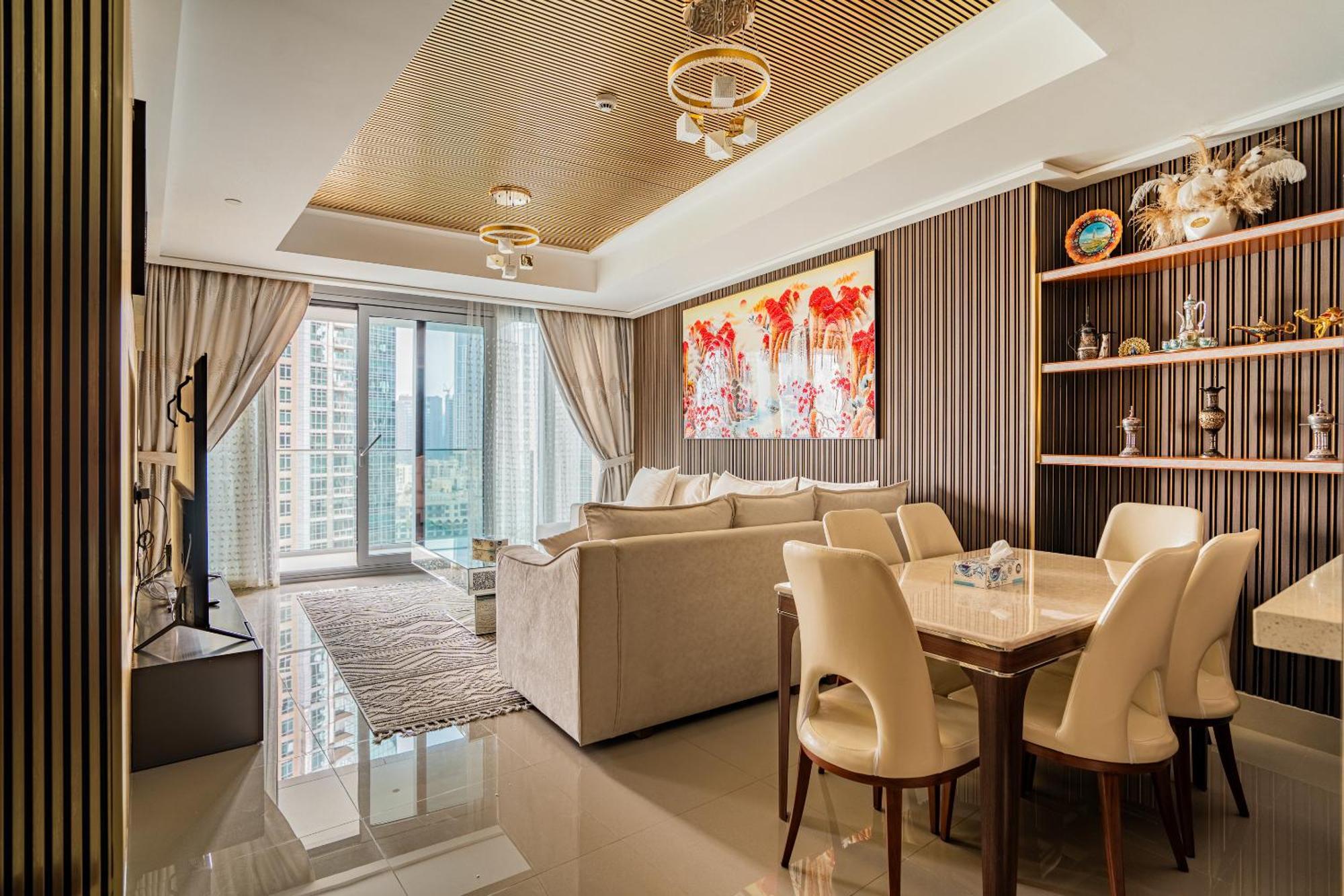 5 Stars Grand Opera Tower Lux 2 Bedroom Downtown Full Burj Khalifa View Appartamento *