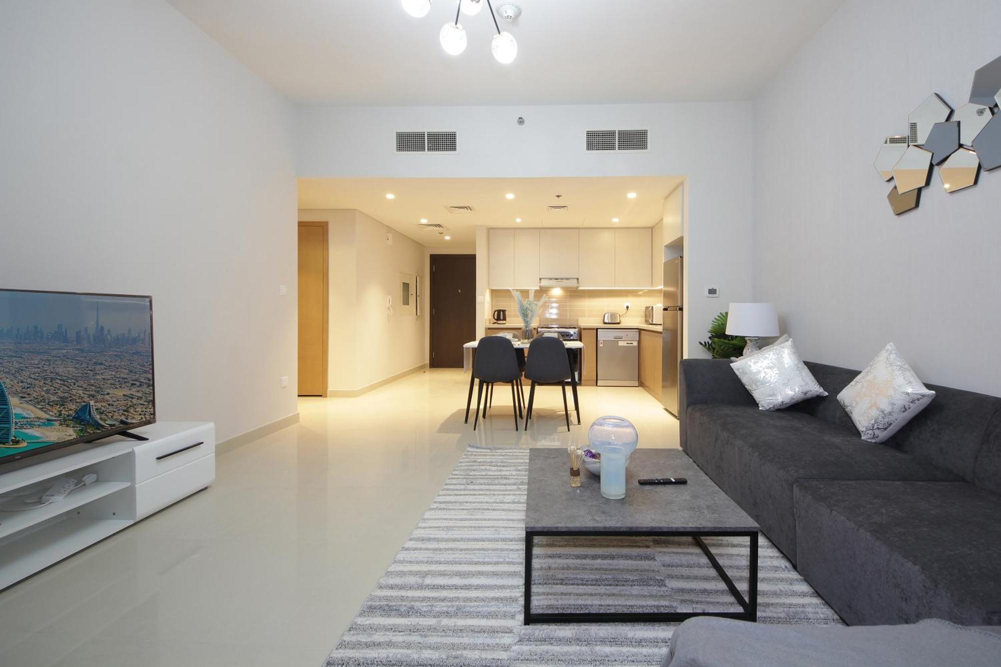 Apartamento Elegant Waterfront 1bhk In Creek Harbour *