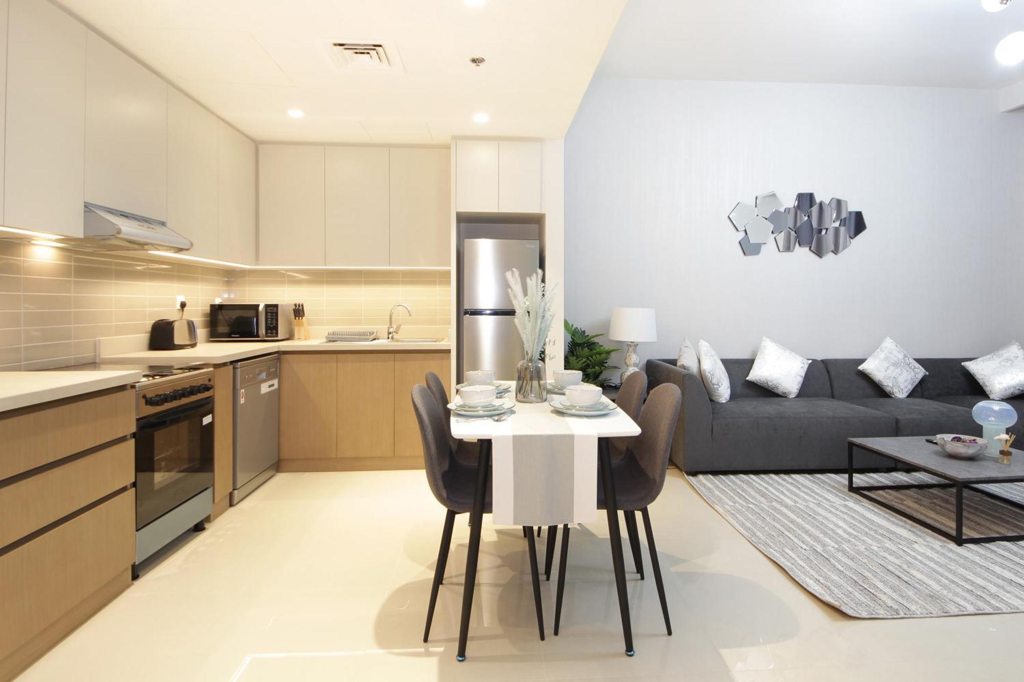 Elegant Waterfront 1bhk In Creek Harbour * Dubái