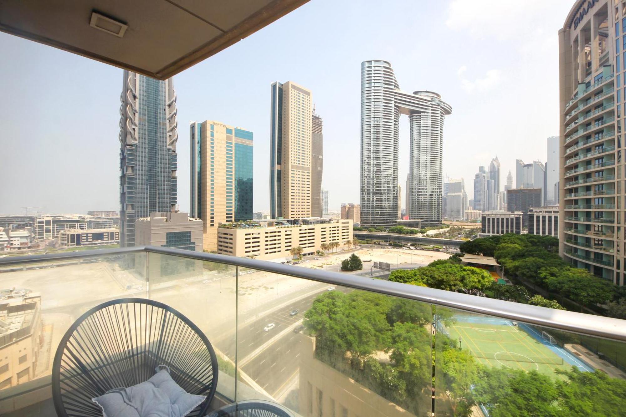 Spectacular 1bhk Near Mall In The Lofts East - Truebleu Homes Apartamento Dubái
