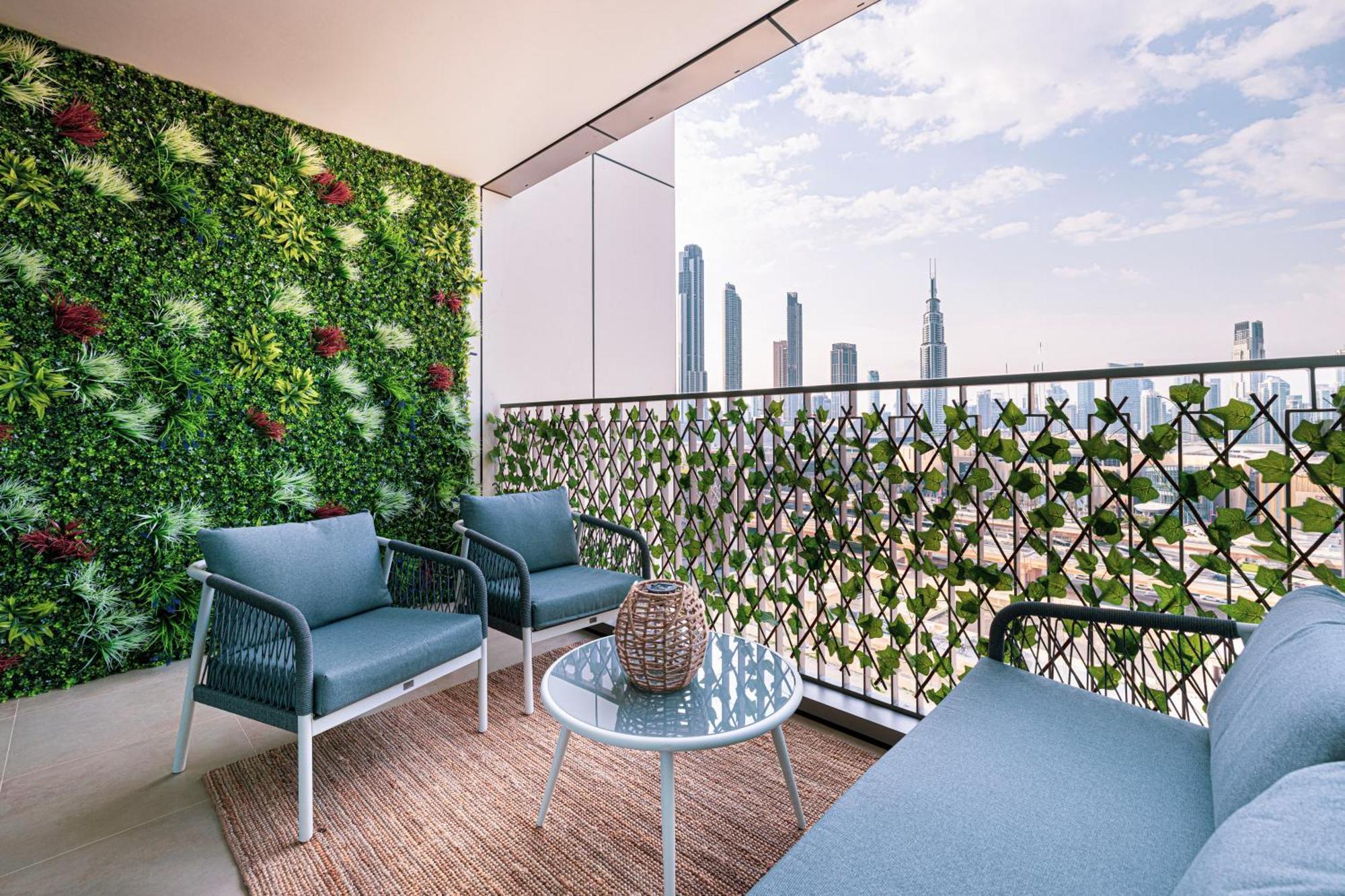 Burj Khalifa View, 2 Balcony W Lounge, Mall Access, Gym, Infinity-pool, Playground, Bbq, Family Friendly Appartement
