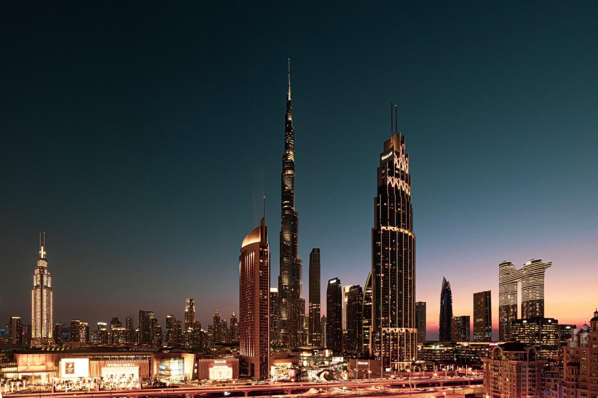 Burj Khalifa View, 2 Balcony W Lounge, Mall Access, Gym, Infinity-pool, Playground, Bbq, Family Friendly Dubaï