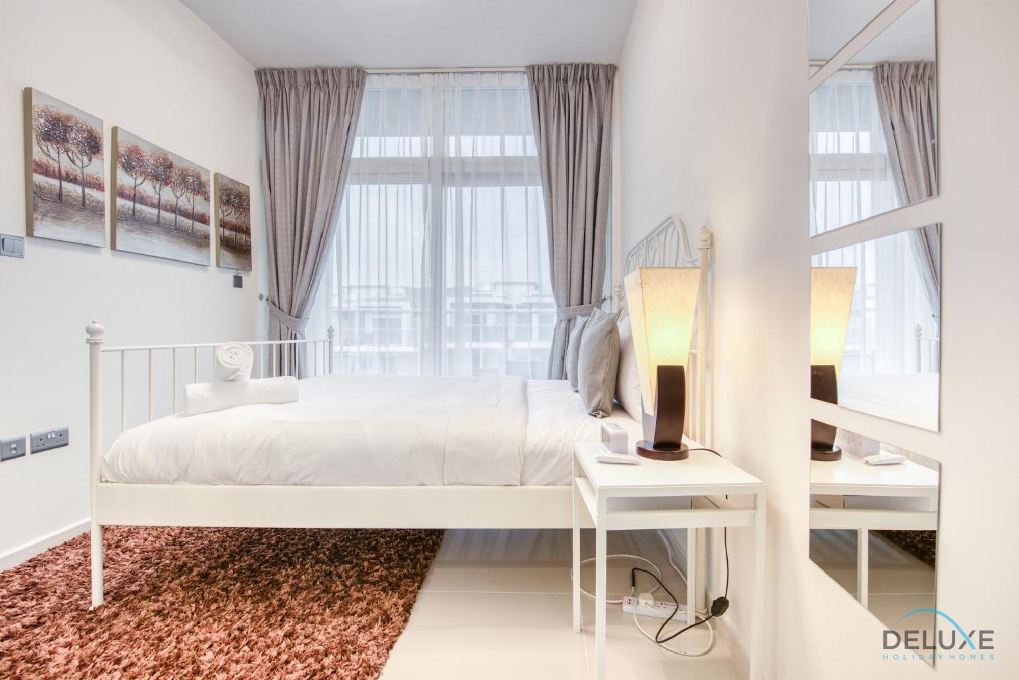 Tranquil 3br Townhouse At Albizia Damac Hills 2 By Deluxe Homes Appartement Dubaï