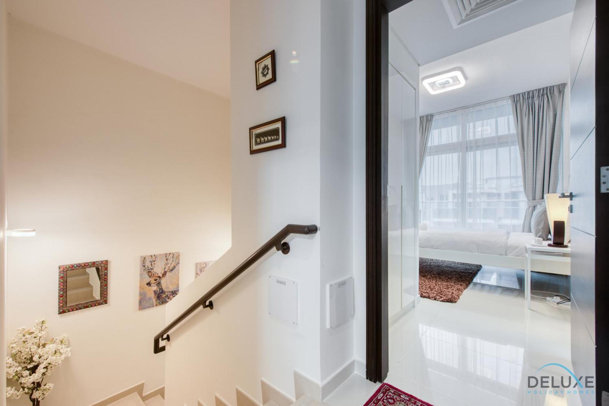 Tranquil 3br Townhouse At Albizia Damac Hills 2 By Deluxe Homes *