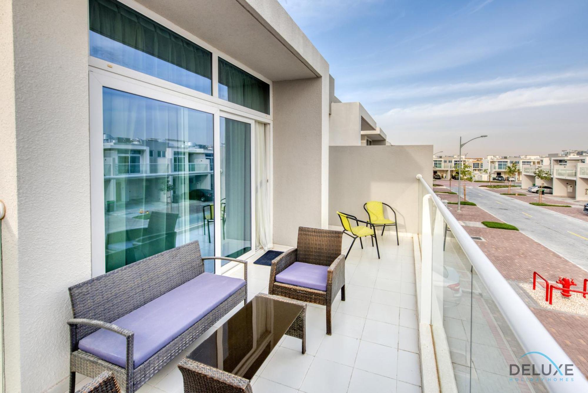 Tranquil 3br Townhouse At Albizia Damac Hills 2 By Deluxe Homes Appartement *