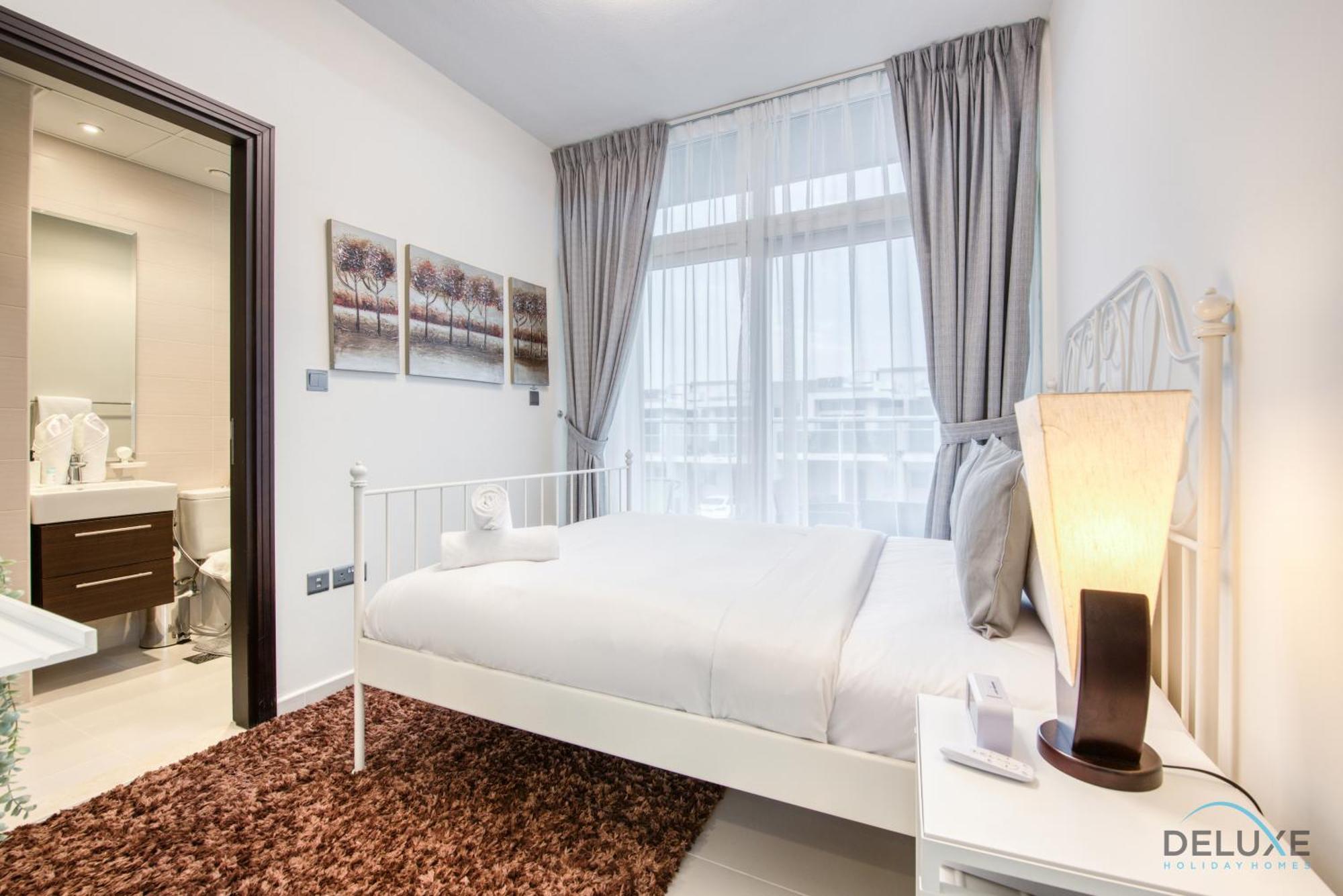 Tranquil 3br Townhouse At Albizia Damac Hills 2 By Deluxe Homes Appartement Dubaï