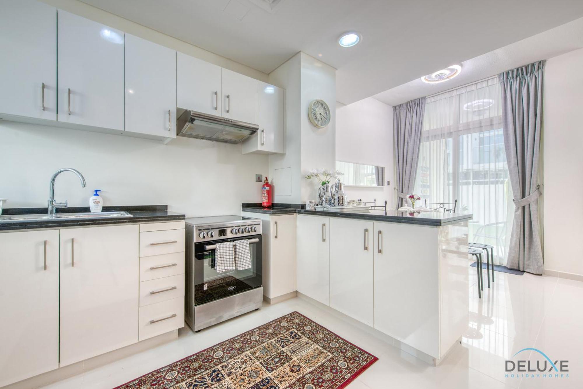 Tranquil 3br Townhouse At Albizia Damac Hills 2 By Deluxe Homes Dubaï