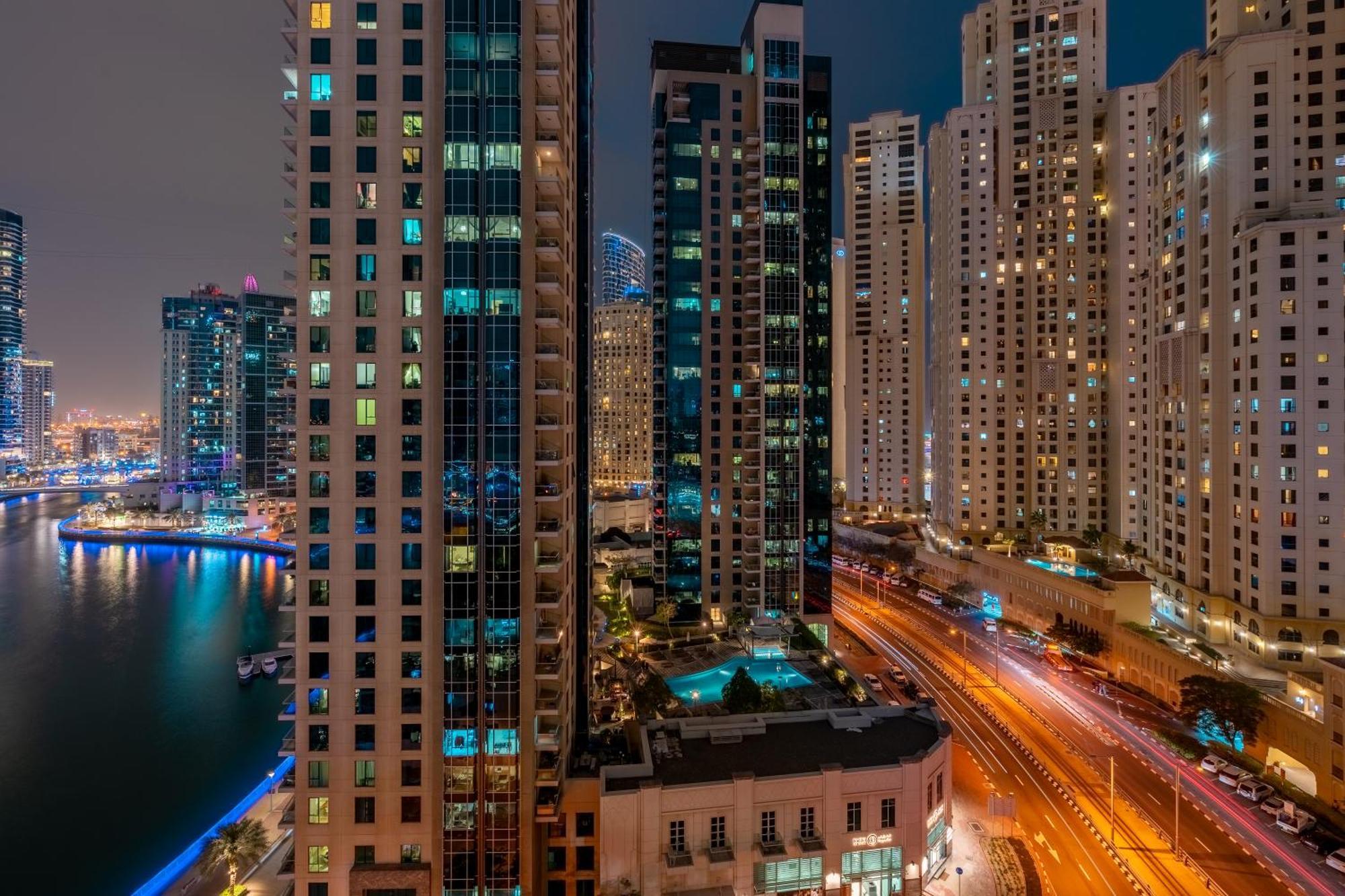 Spacious & Luxurious 1Br Apartment - Best Marina Views - 3Mn Walk To Tram, Jbr & Beach (Adults Only) Appartement Dubai