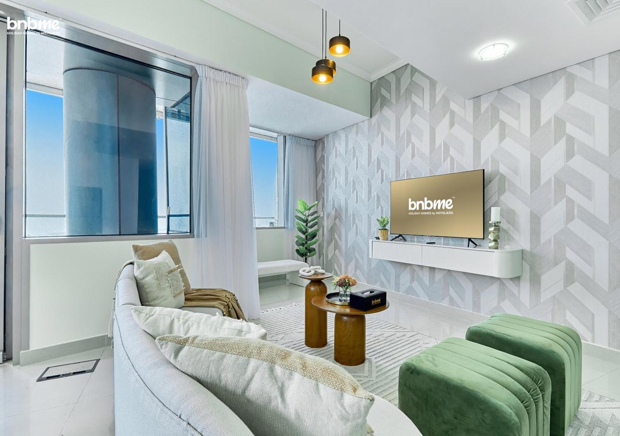 Bnbmehomes - Ocean Heights Appartement Dubai