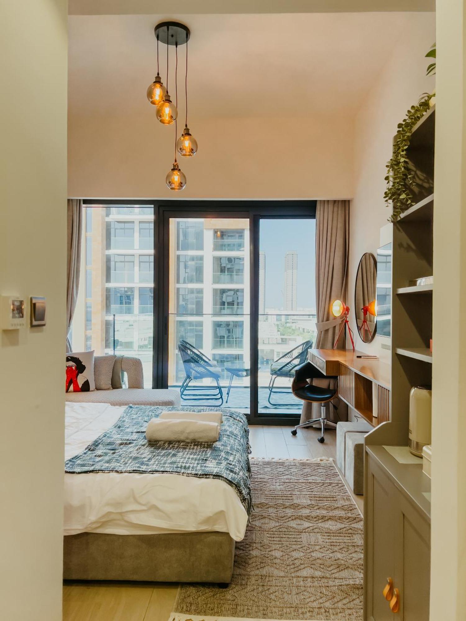 Appartement Modern Oasis: Spacious Near Downtown Dubaï