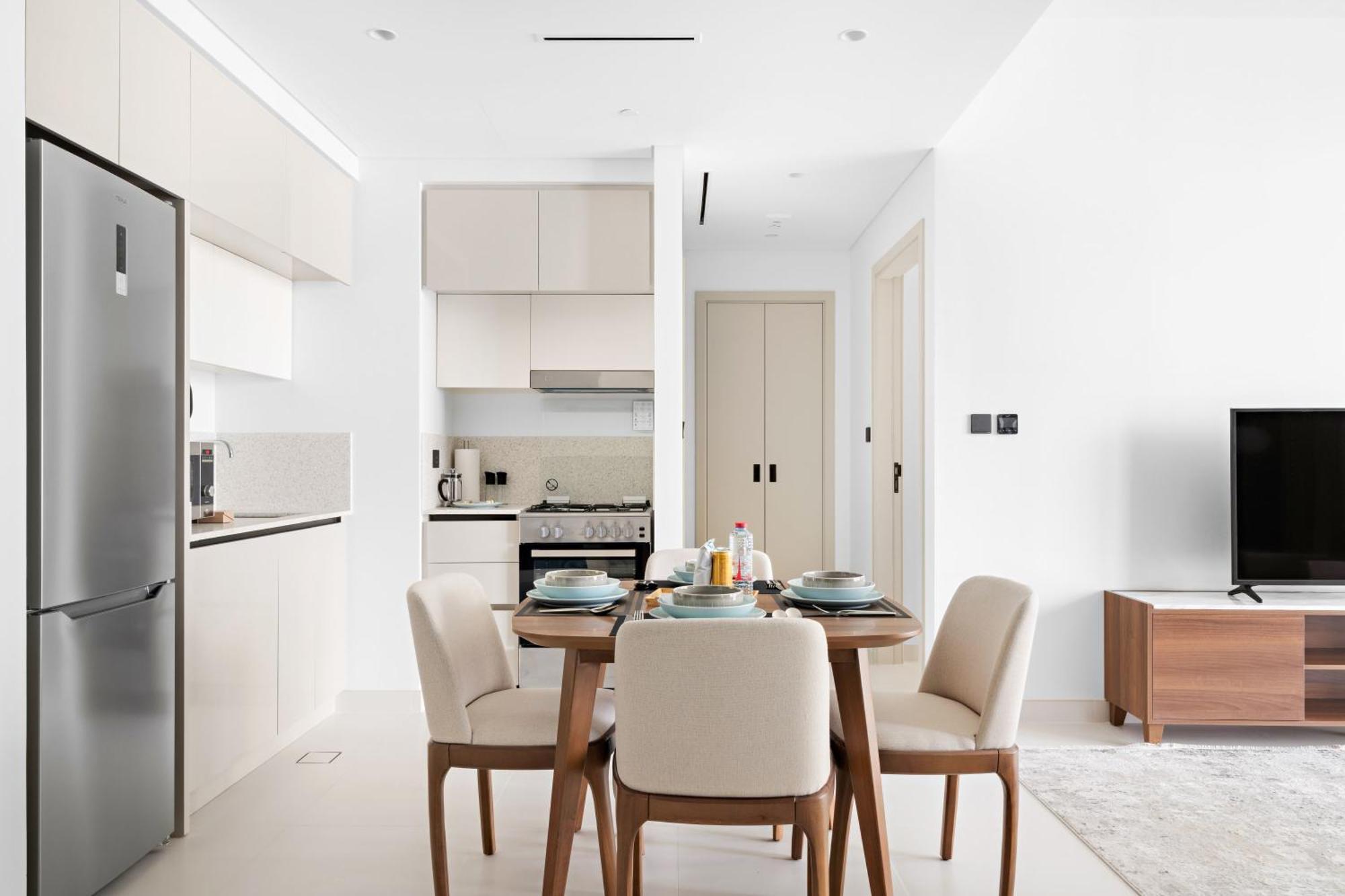 Appartement Silkhaus Sea & Palm View 1bdr At Marina Vista Dubaï