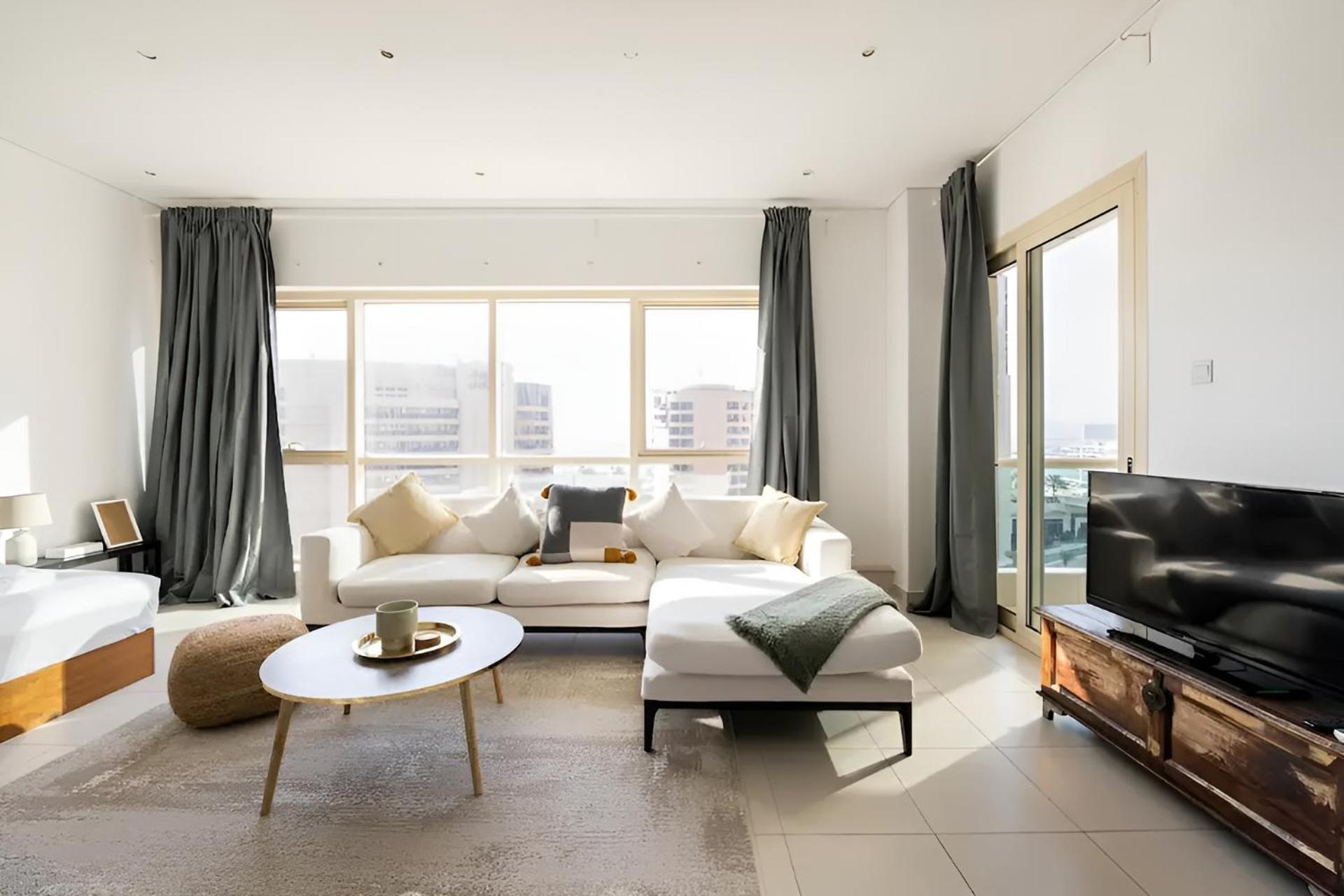 Dazzling Studio Stunning Ain View Marina Apartament Dubai