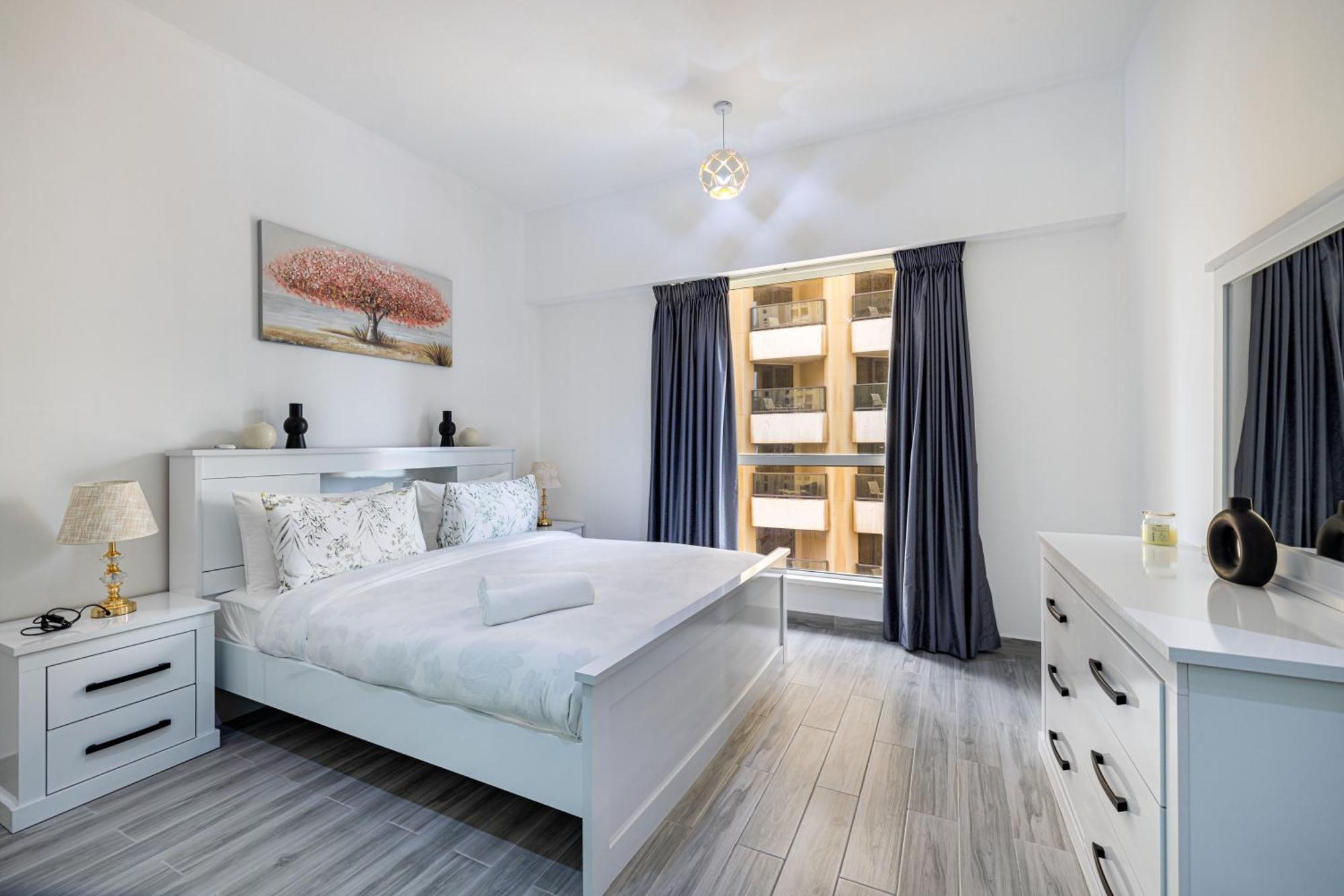 Upgraded 3 Bedroom At Jbr With Jacuzzi