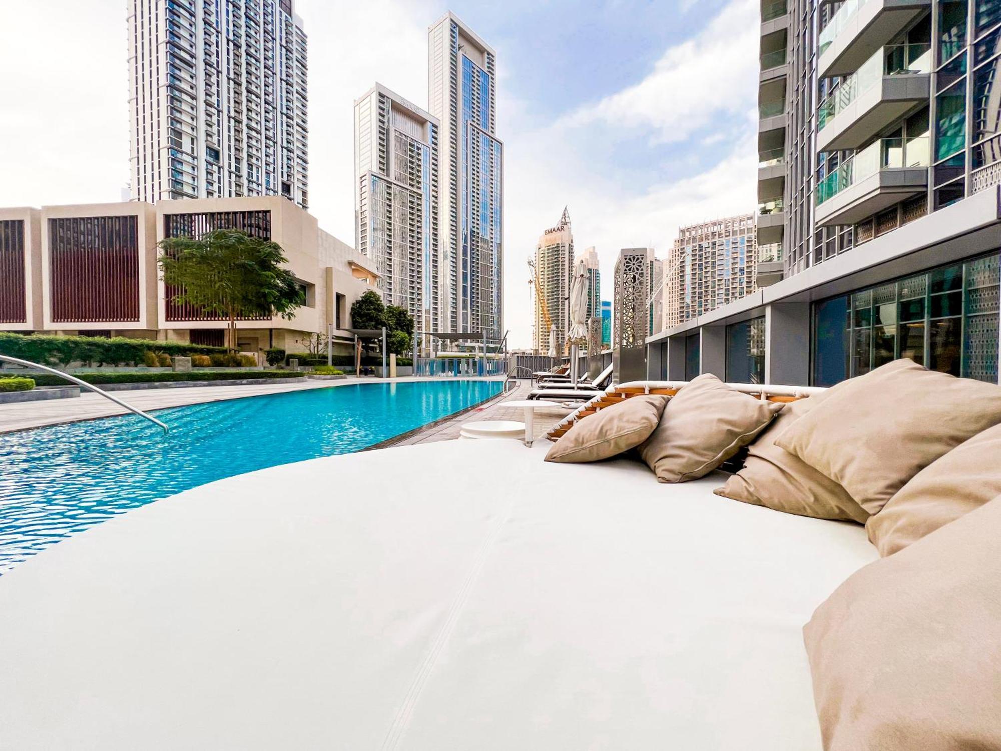 Appartement Downtown Luxury - Stunning Burj Khalifa & Sea View - 5 Minutes Walk To Mall *