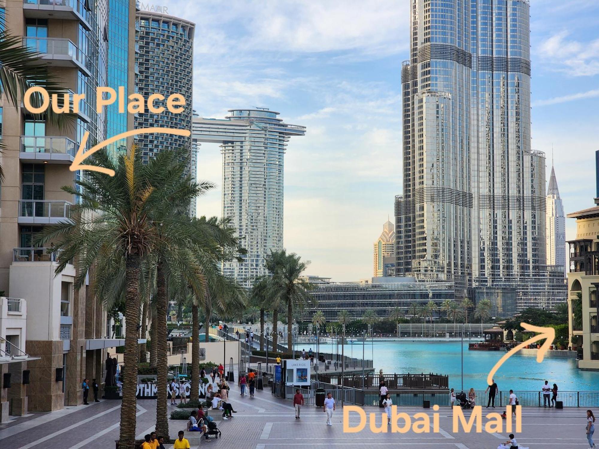 Downtown Oasis, Burj Khalifa Views, Luxury Amenities Apartamento Dubai