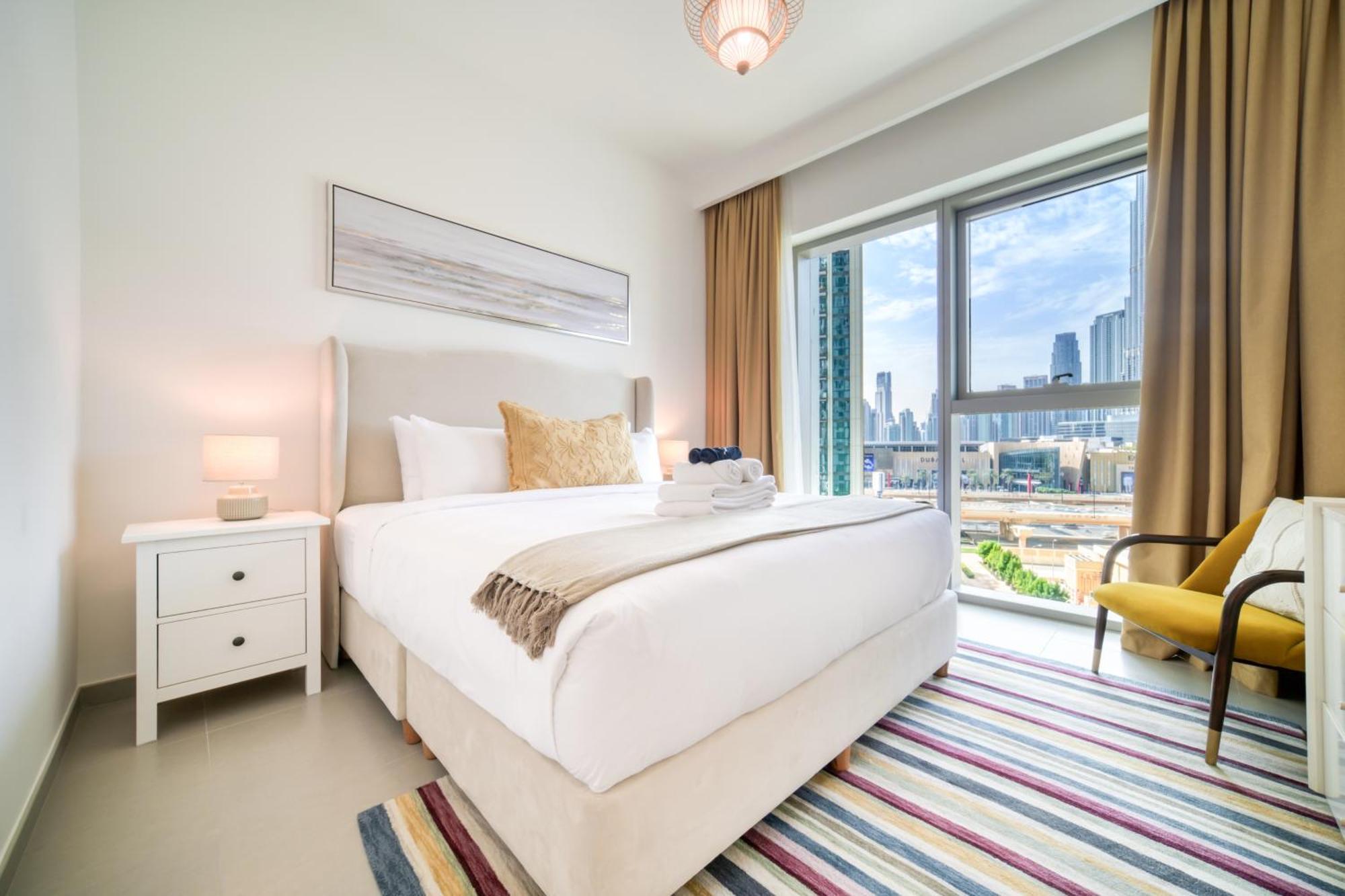 Apartamento Downtown - 2br With Burj Khalifa View Dubái