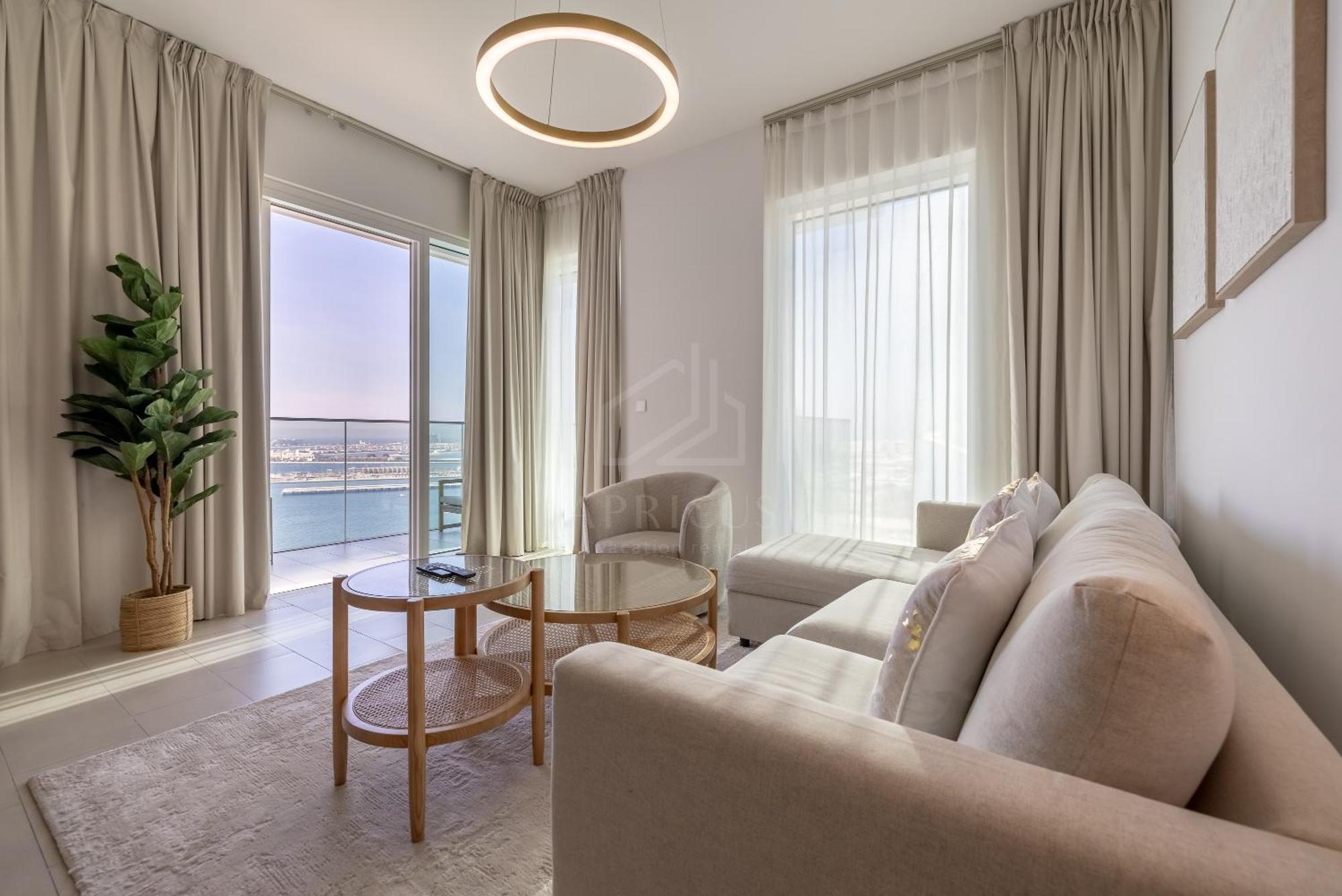 Apartment Panoramic Sea View From New 2bd In La Vie Jbr