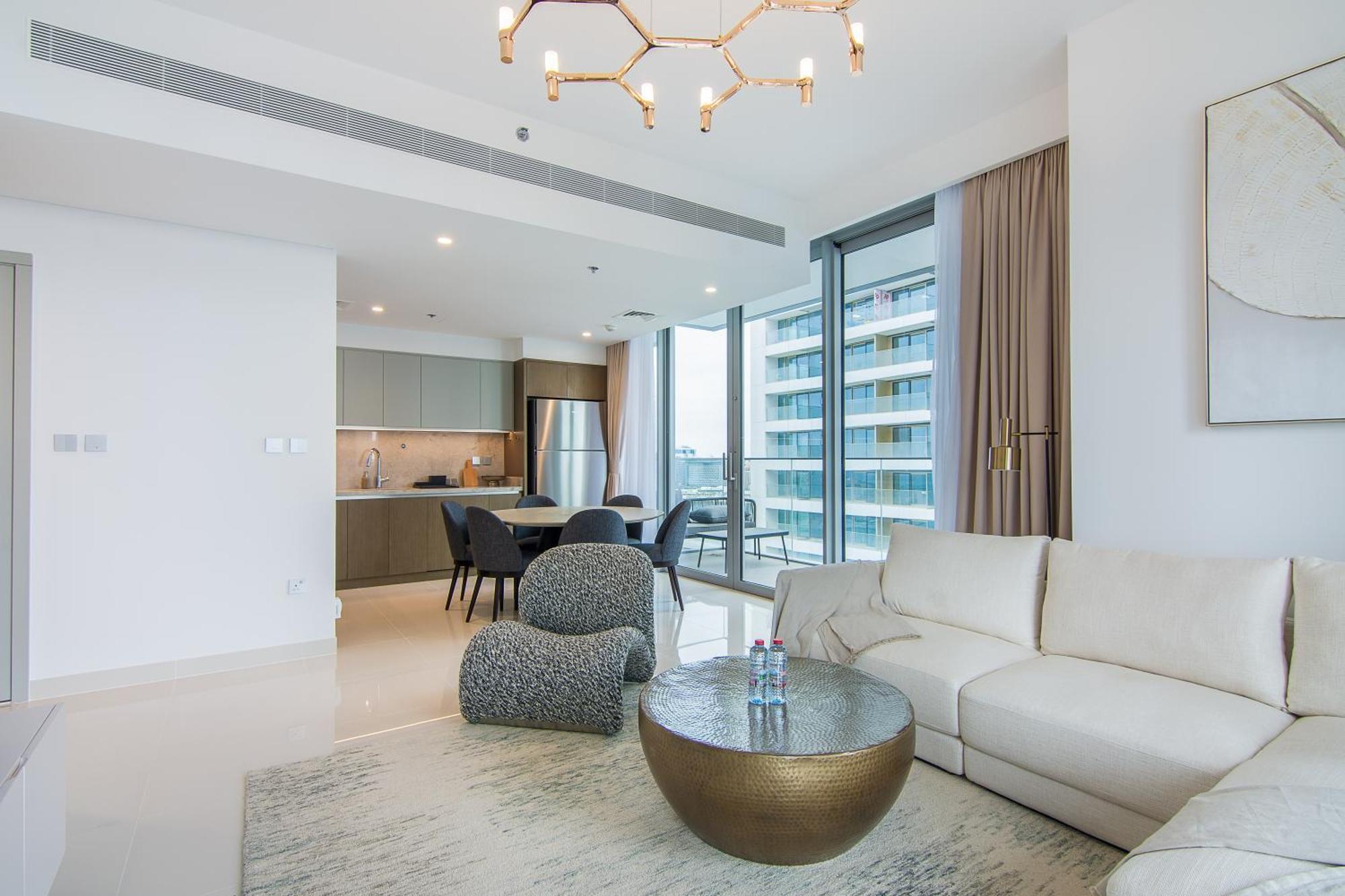 Lägenhet Luxe Living In Beachfront 2 Bedroom In Marina