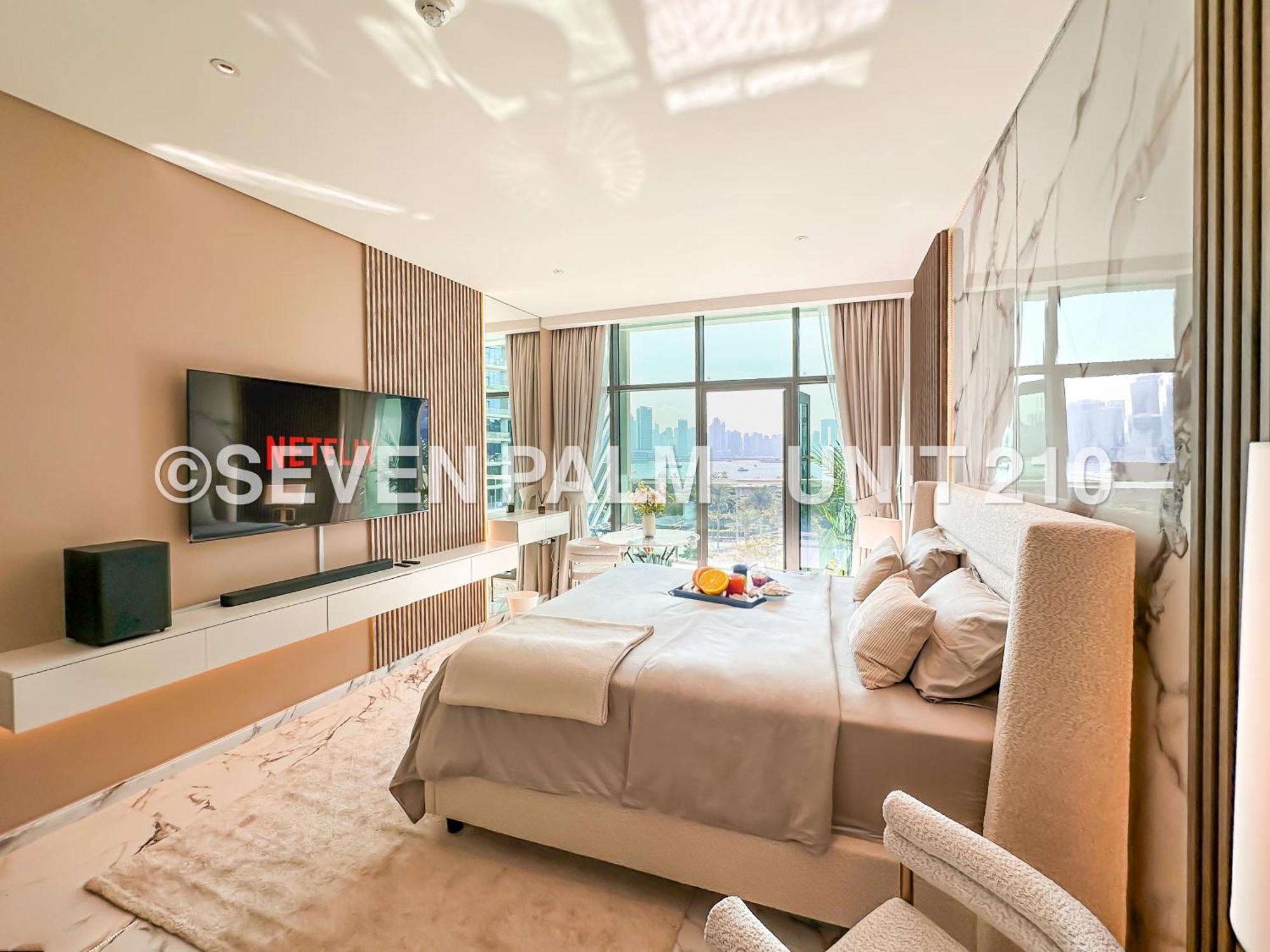 Luxus-studio Mit Private In Top-lage, Meerblick & Infinity Pool! Appartement Dubai