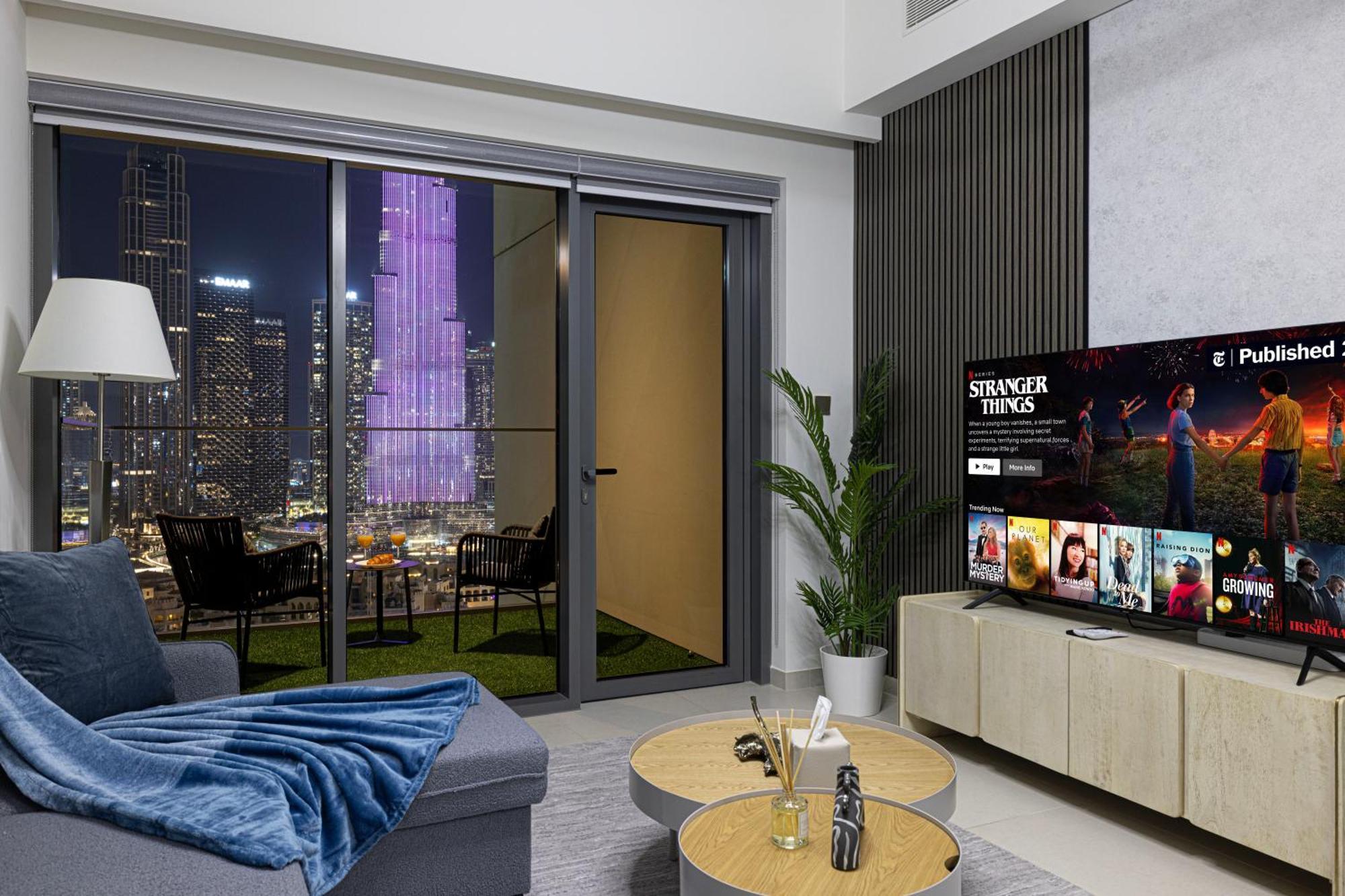 Apartamento Smartstay At Burj Royale - Full Burj Khalifa View - Brand New Luxury *