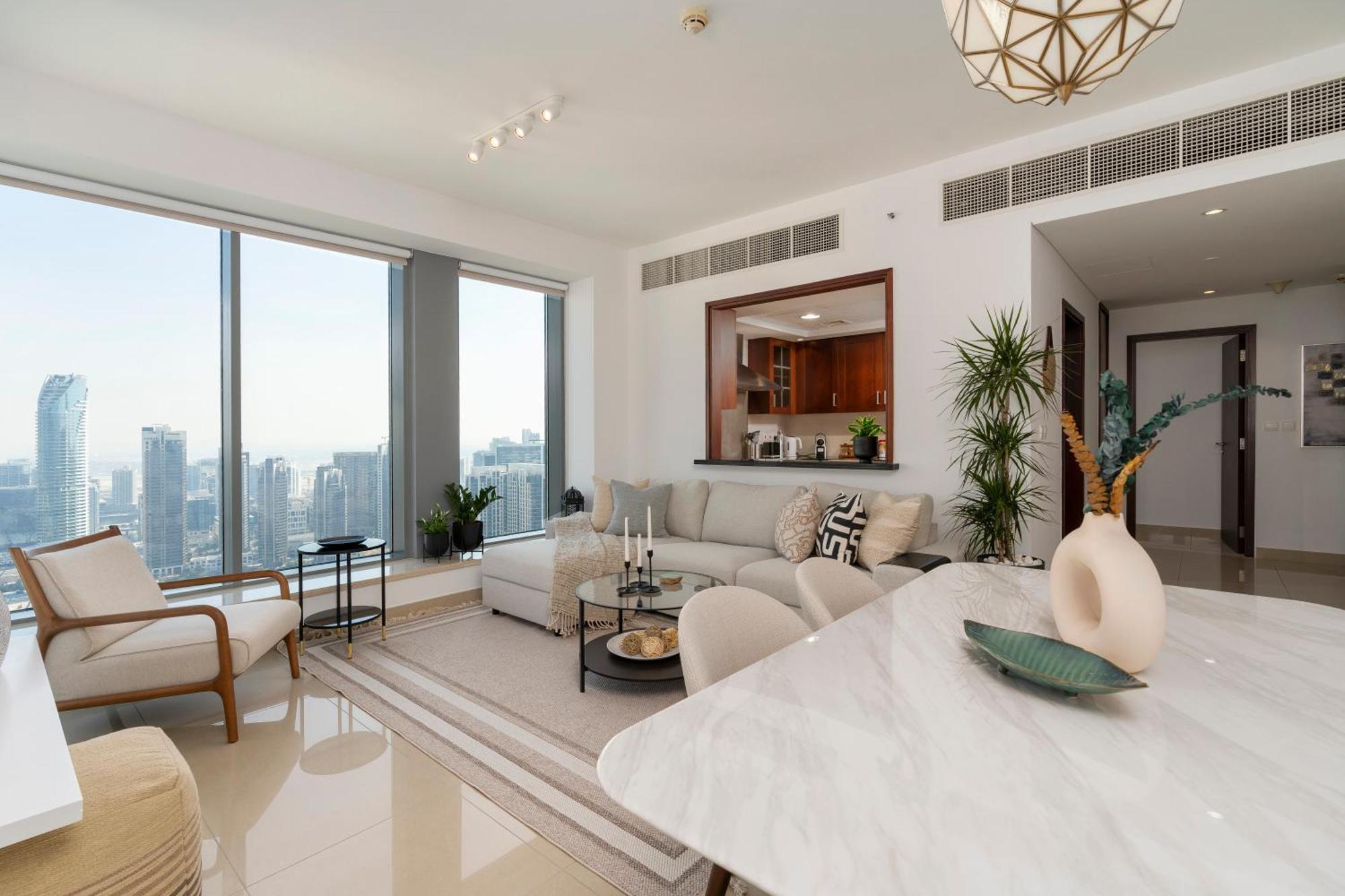 Prestige Living 2br With Full Burj Khalifa And Fountain View By * Dubai