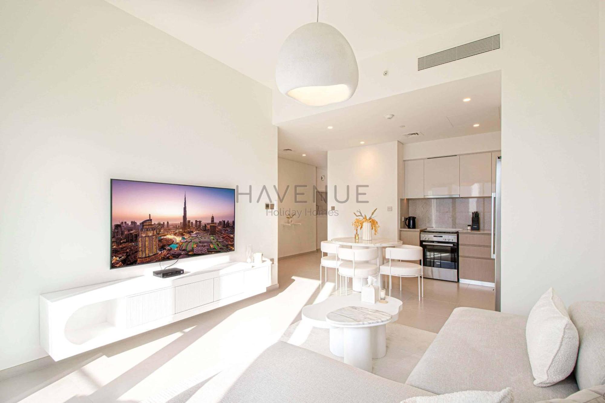 Havenue At Burj Royale - Full Burj Khalifa View - 2 Bed - Pool - Gym * Dubaï