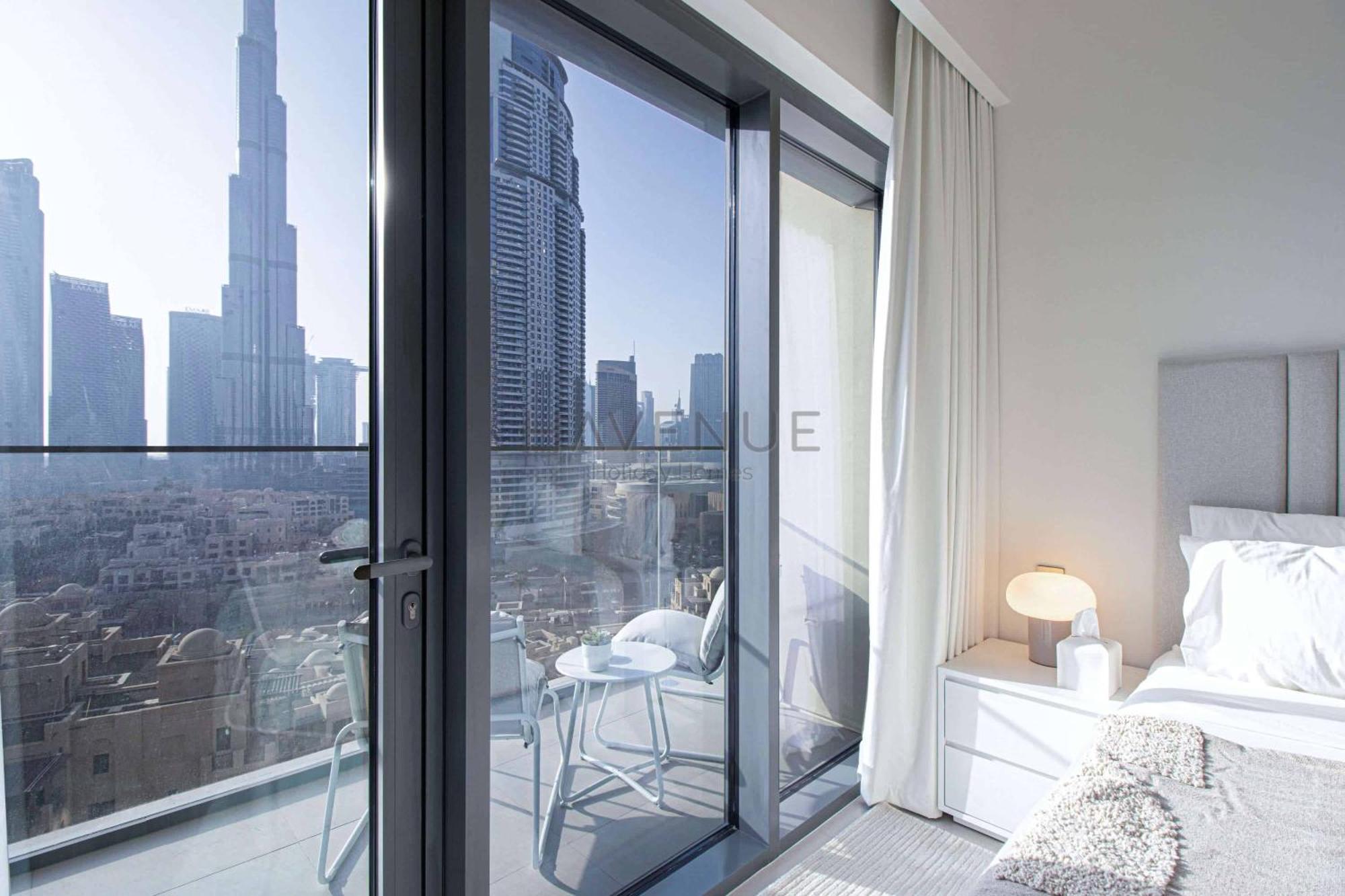 Appartement Havenue At Burj Royale - Full Burj Khalifa View - 2 Bed - Pool - Gym