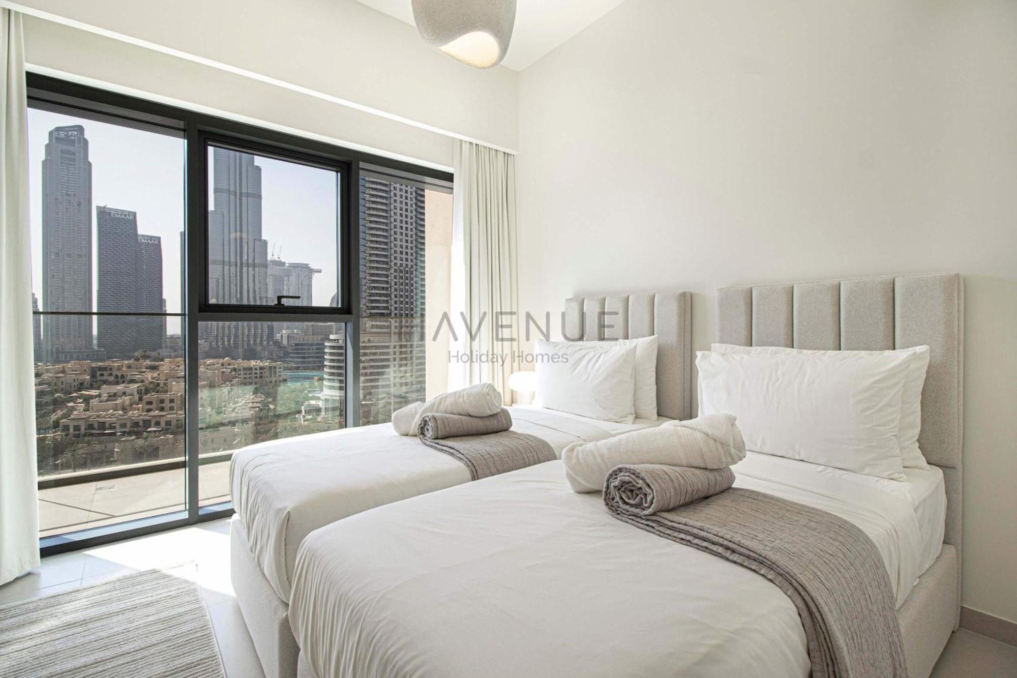 Havenue At Burj Royale - Full Burj Khalifa View - 2 Bed - Pool - Gym * Dubaï