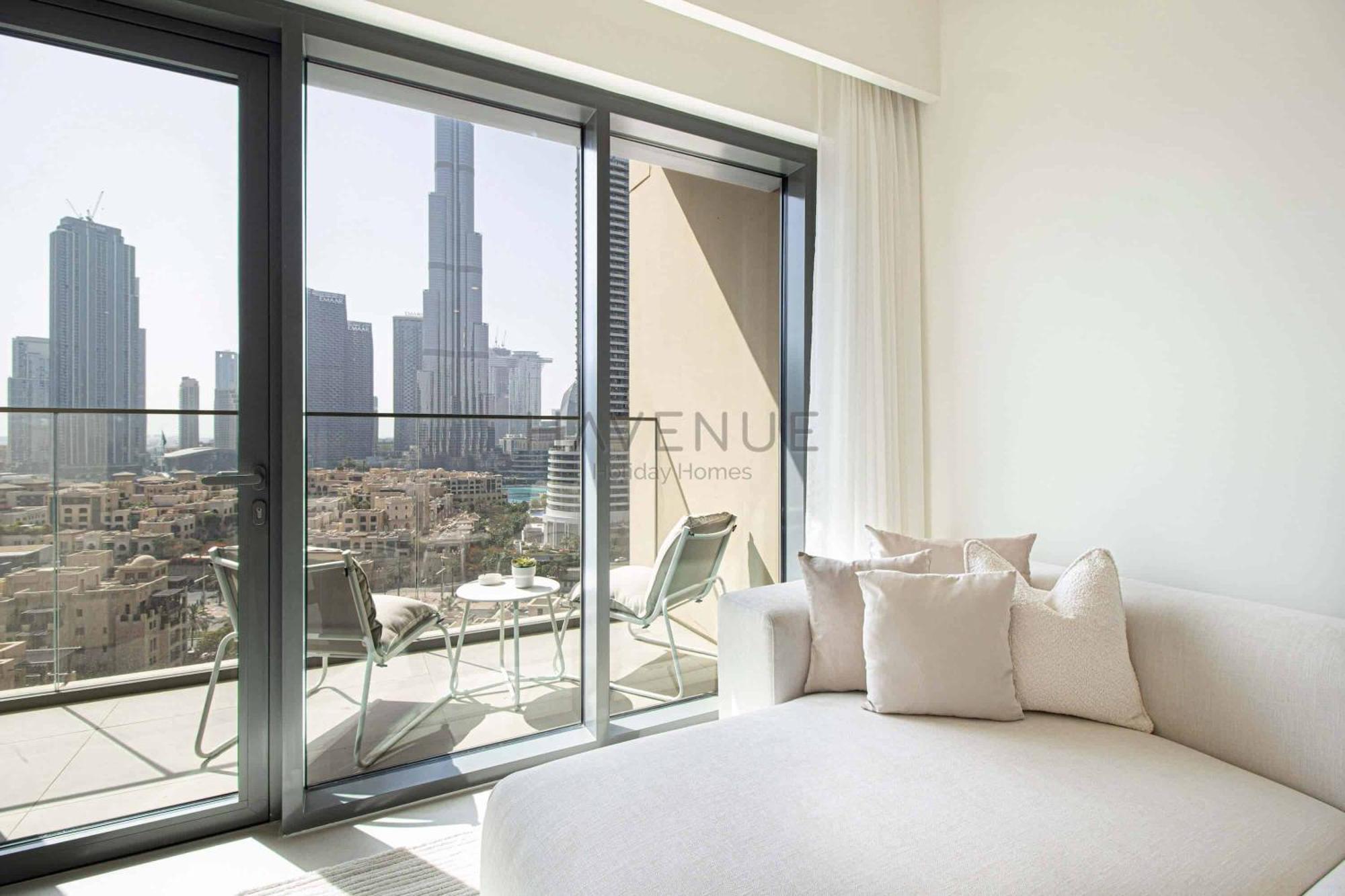 Appartement Havenue At Burj Royale - Full Burj Khalifa View - 2 Bed - Pool - Gym *