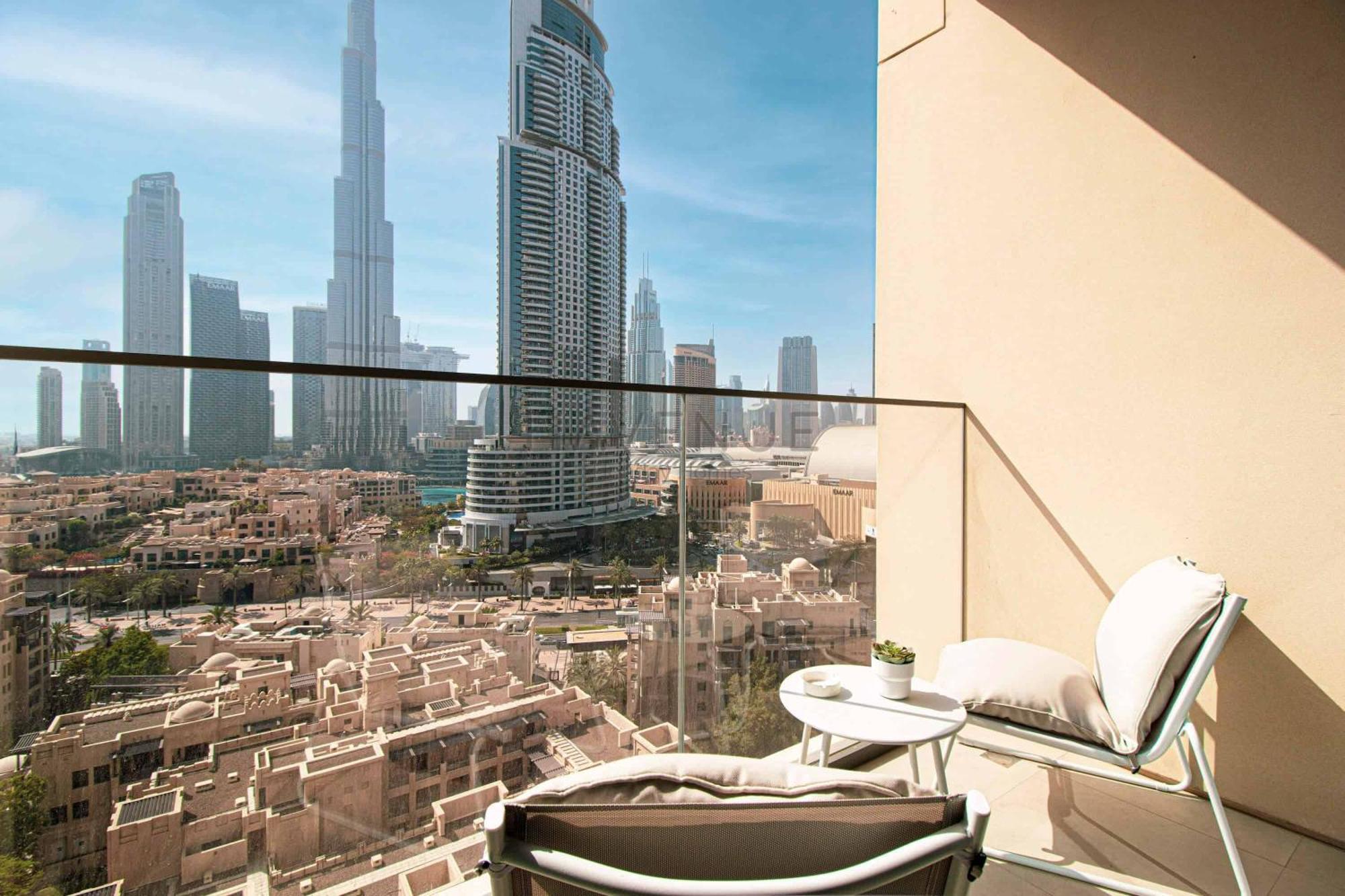 Appartement Havenue At Burj Royale - Full Burj Khalifa View - 2 Bed - Pool - Gym *