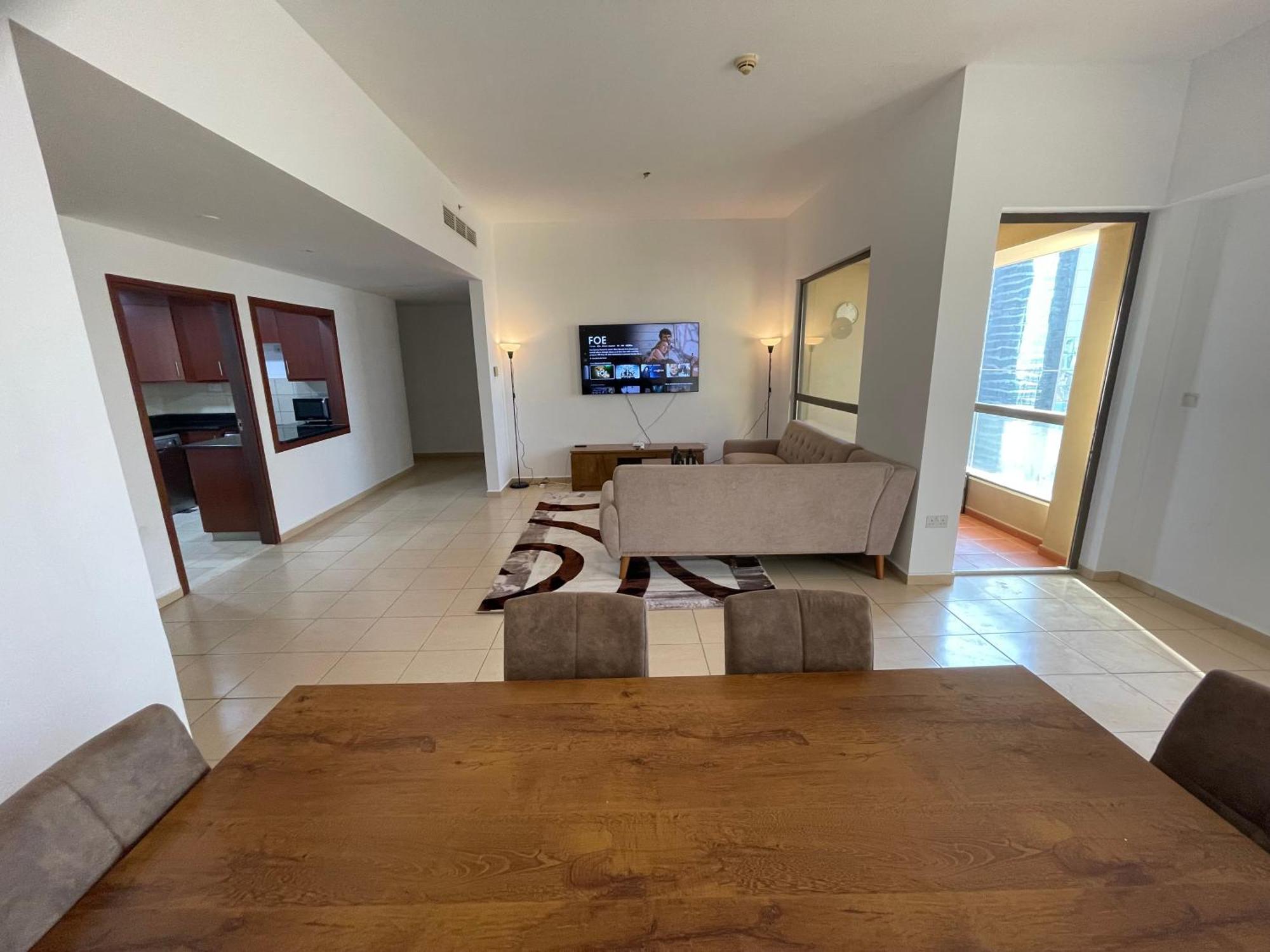 Seaview Beach Jbr - Walk To Beach - Gym - Pool - Metro Station Albergue *