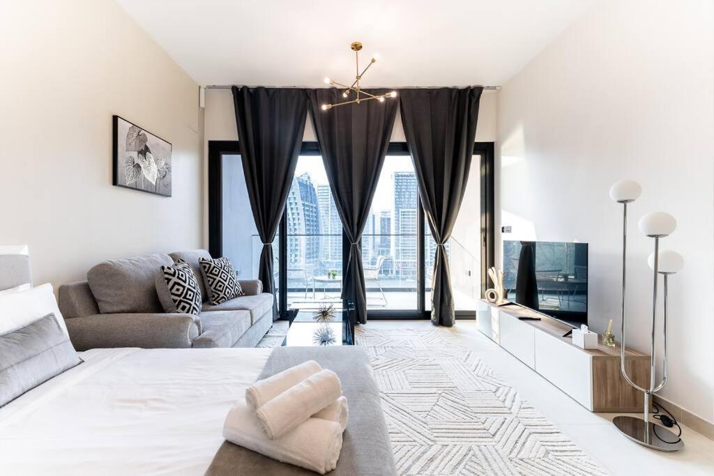 Appartamento Havn - In Business Bay, Burj Khalifa View *