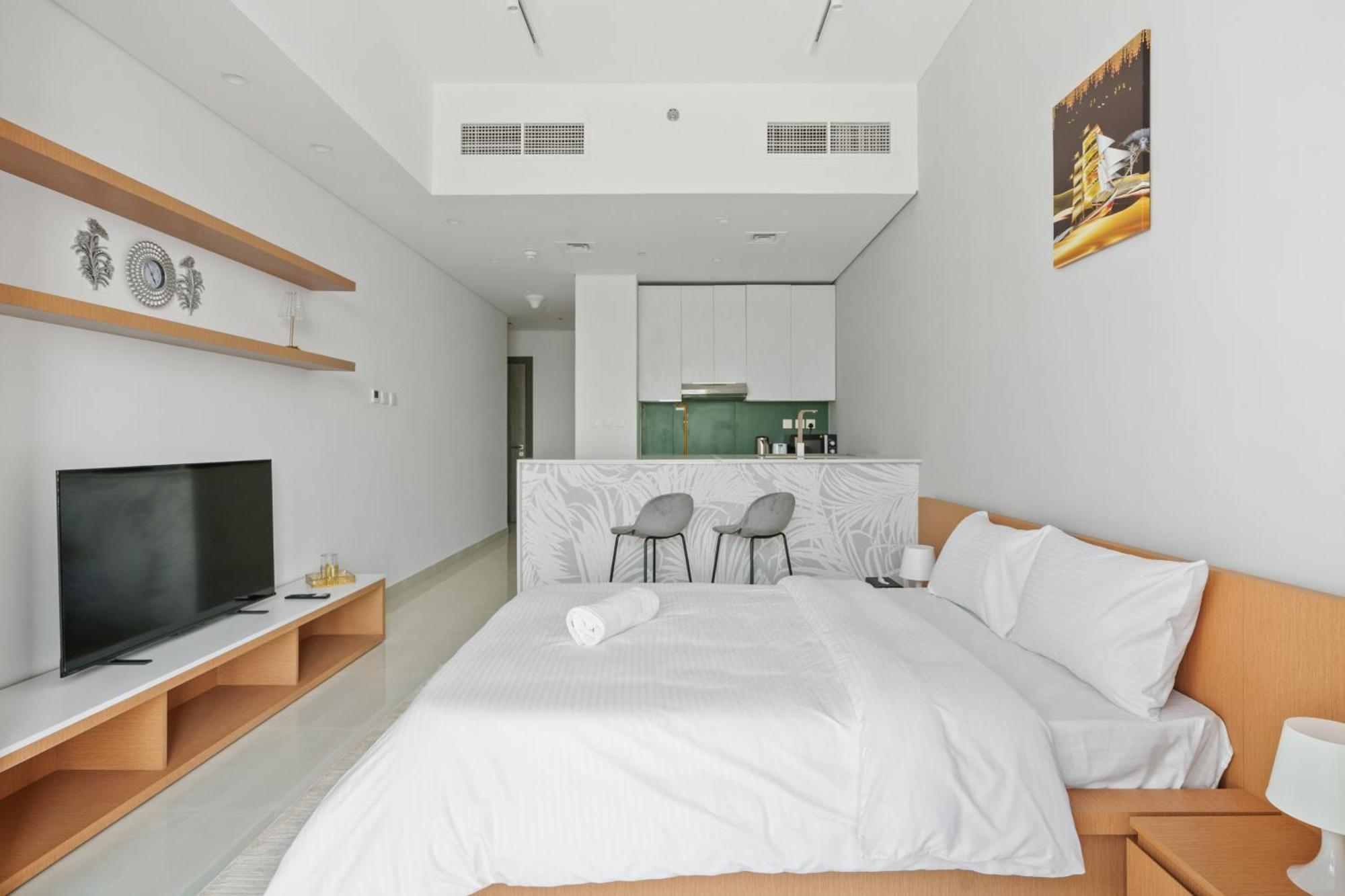 Lejlighed Cozy With Modern Amenities In Dubailand Dubai