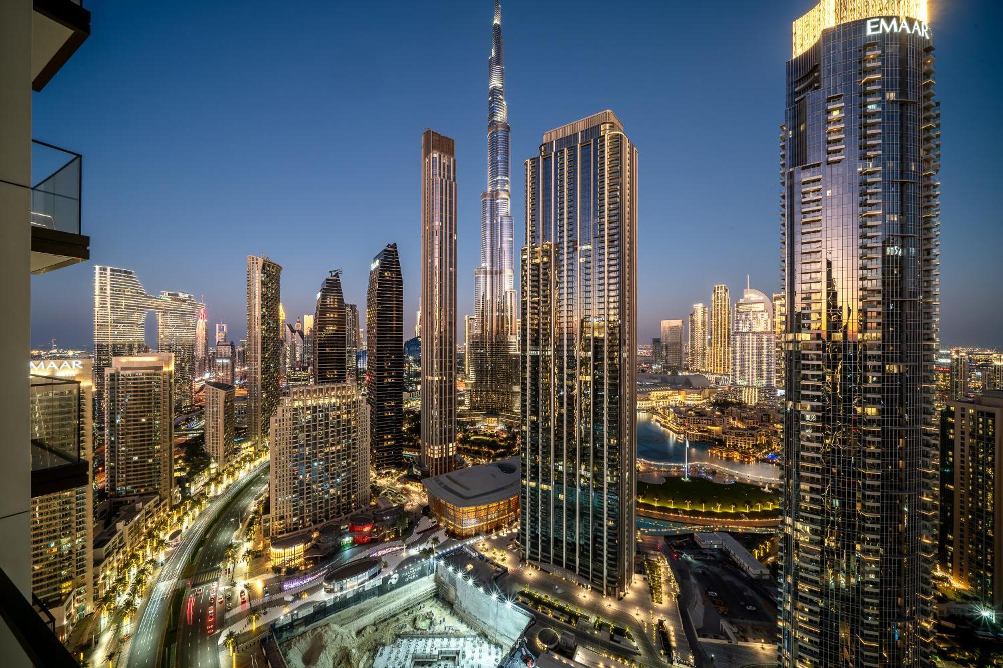 Appartamento Sky-high Gem: Burj Khalifa & Fountain View *